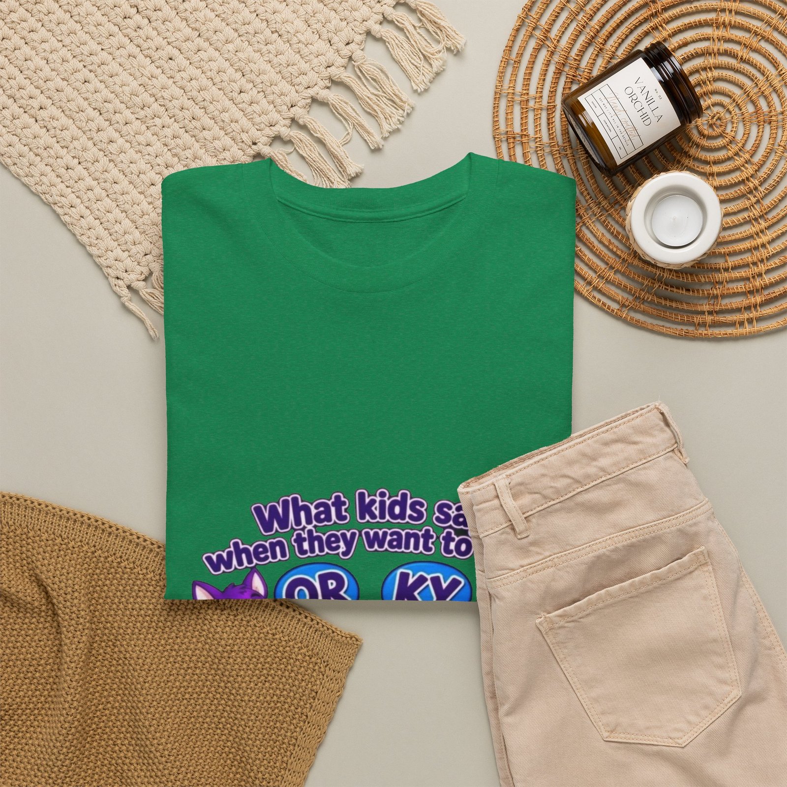 Unisex Heavy Cotton Tee — “What kids say" - Image 15