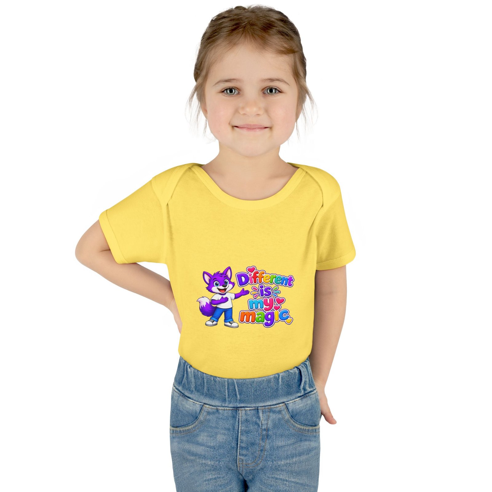 Infant Bodysuit - "Different Is My Magic" - Image 28