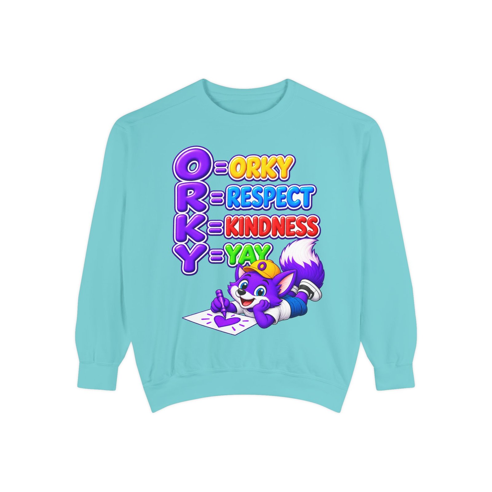 Orky Respect Kindness Sweatshirt - Image 31