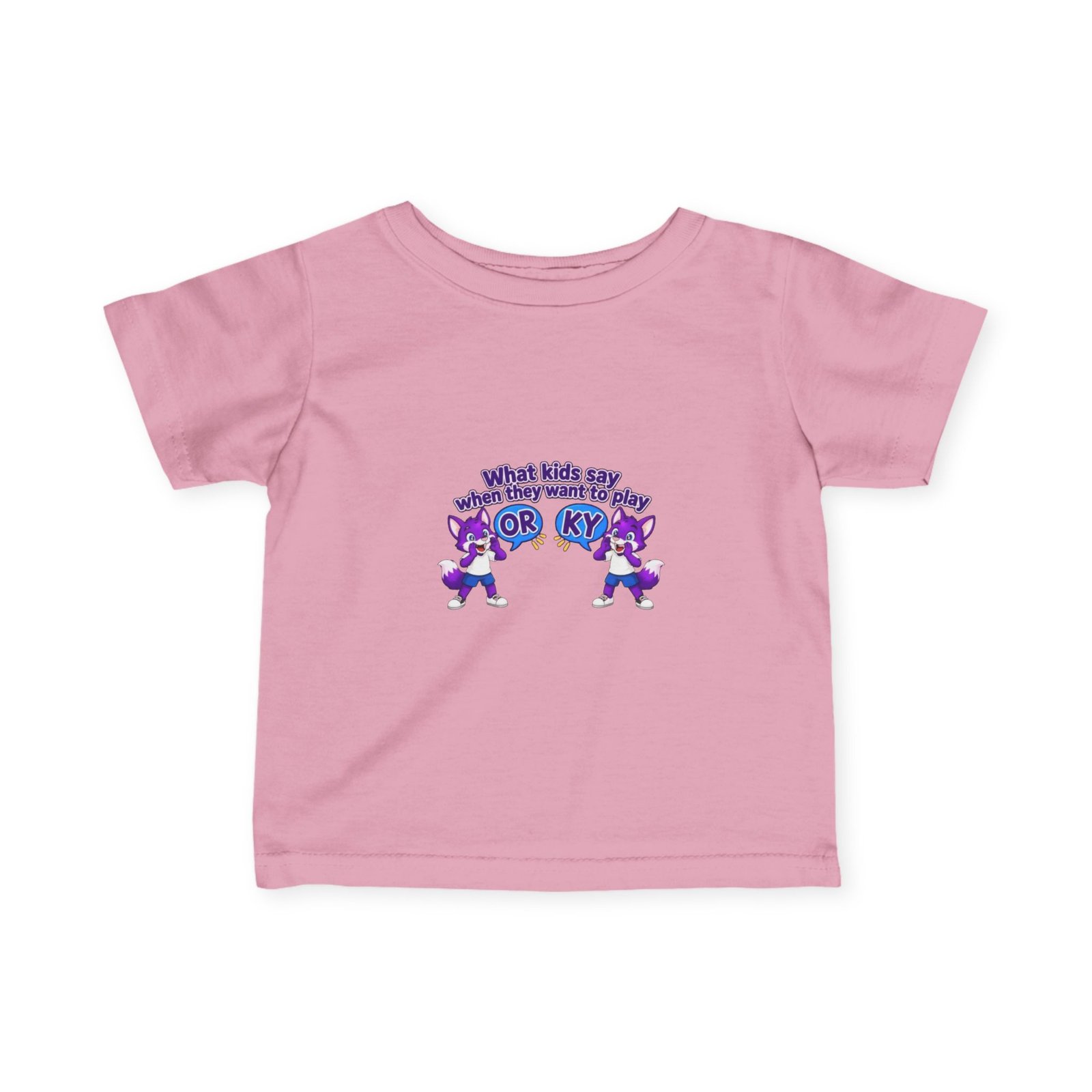 Infant Fine Jersey Tee — "What kids say " - Image 57