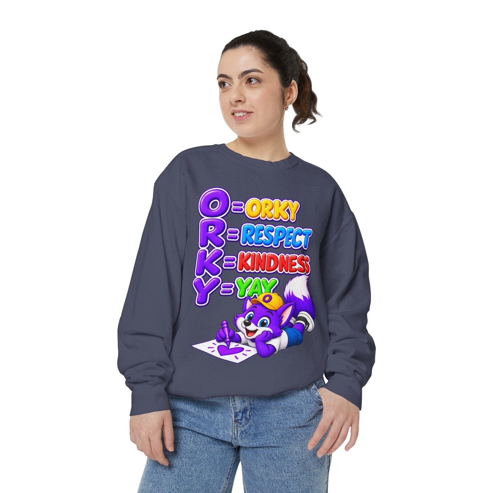 Orky Respect Kindness Sweatshirt - Image 77