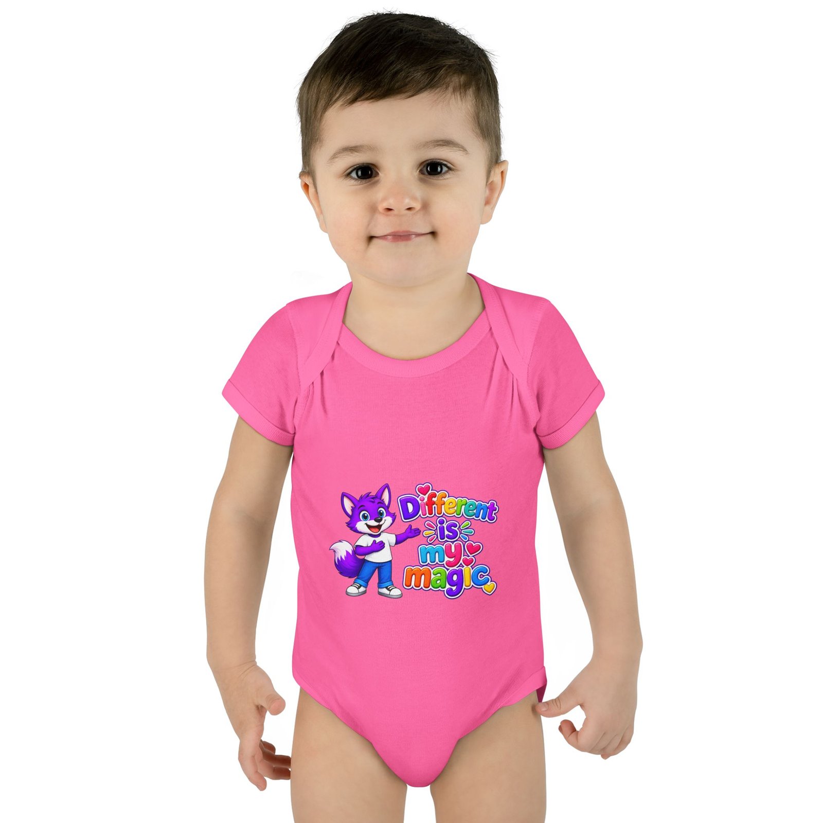 Infant Bodysuit - "Different Is My Magic" - Image 67