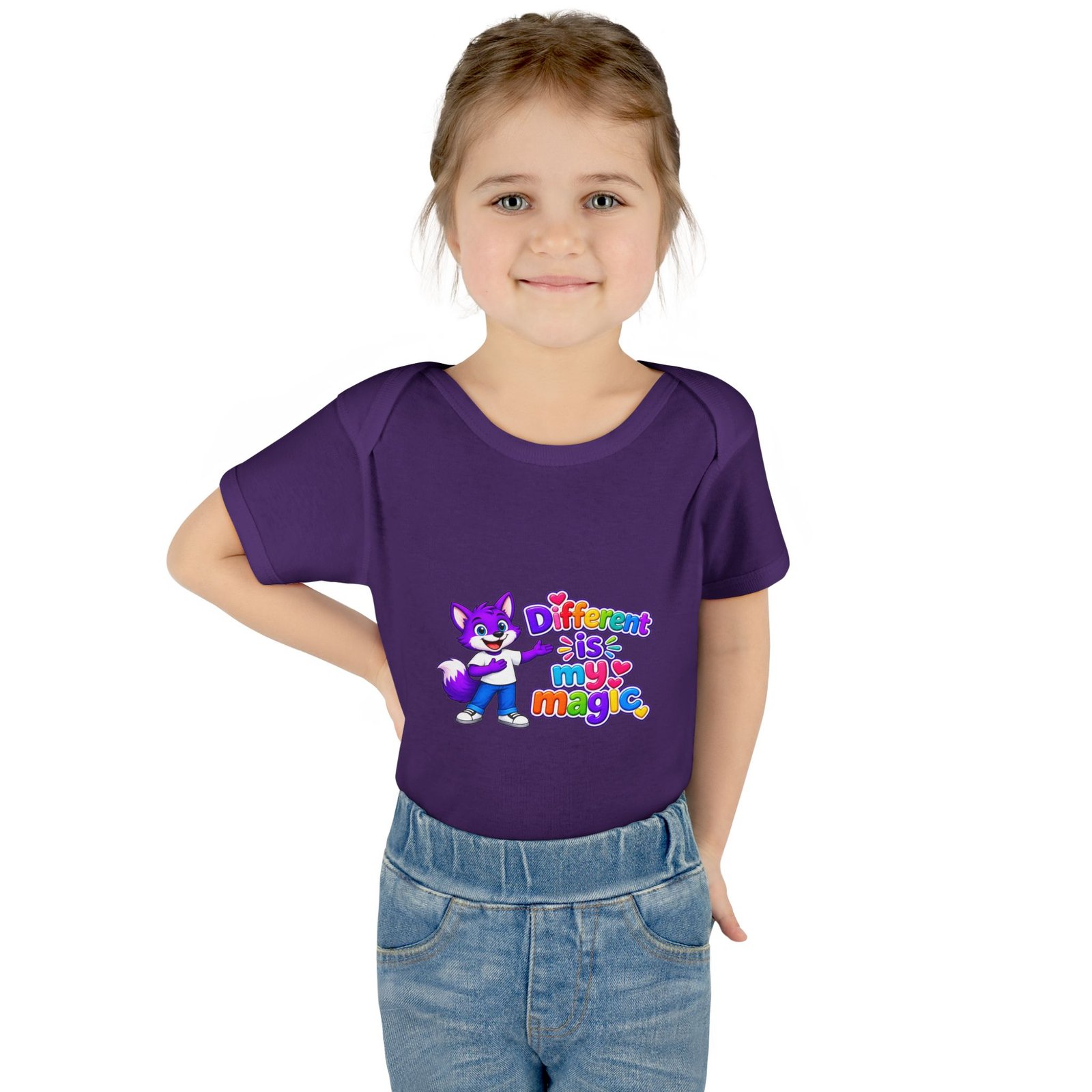 Infant Bodysuit - "Different Is My Magic" - Image 56