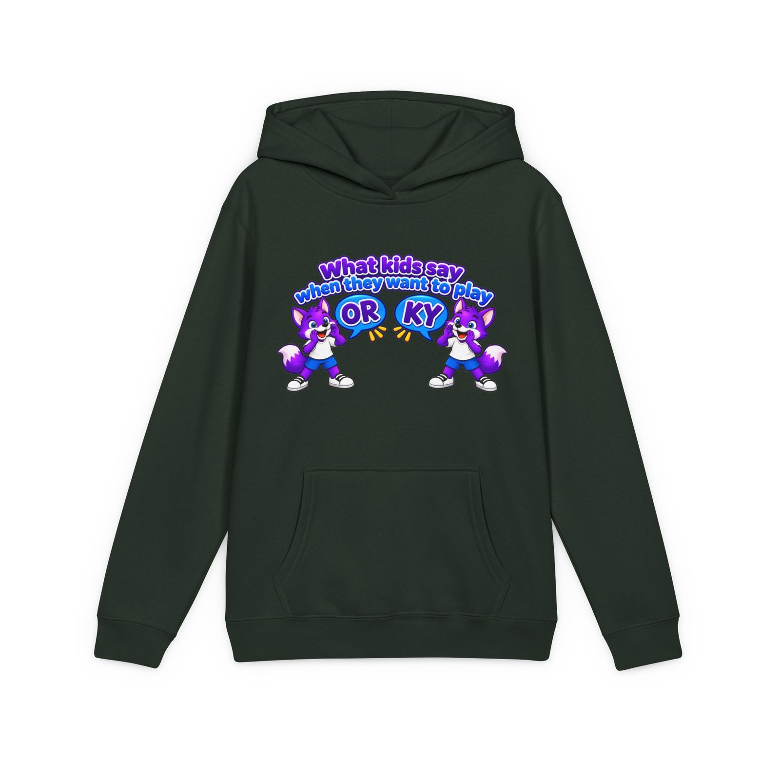Youth V.I.T.™ Fleece Hoodie— 'What Kids Say" - Image 5