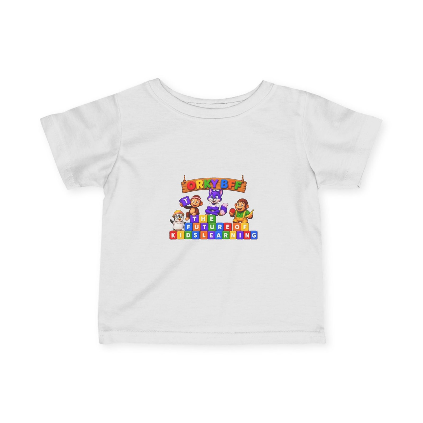 Infant Fine Jersey Tee — "Future Learning"