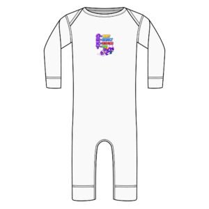 Infant Long Legged Baby Rib Bodysuit — ORKY Respect Kindness,Yay