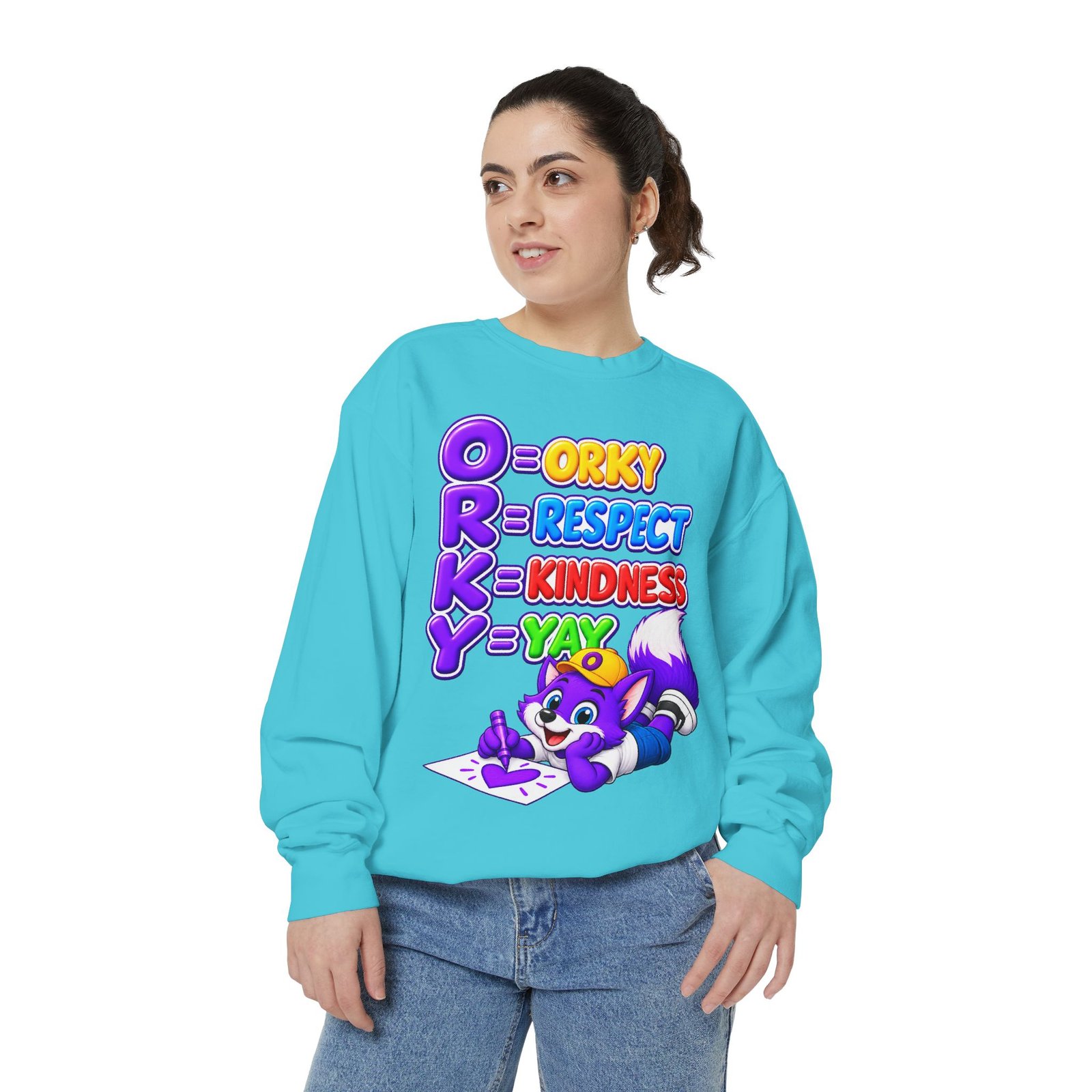 Orky Respect Kindness Sweatshirt - Image 53