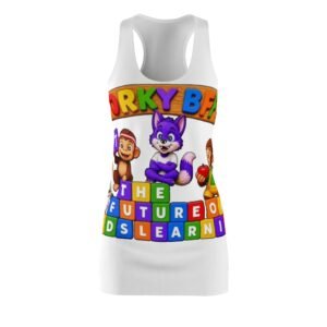 Women's Cut & Sew Racerback Dress (AOP)– " The Future Kids Learn"