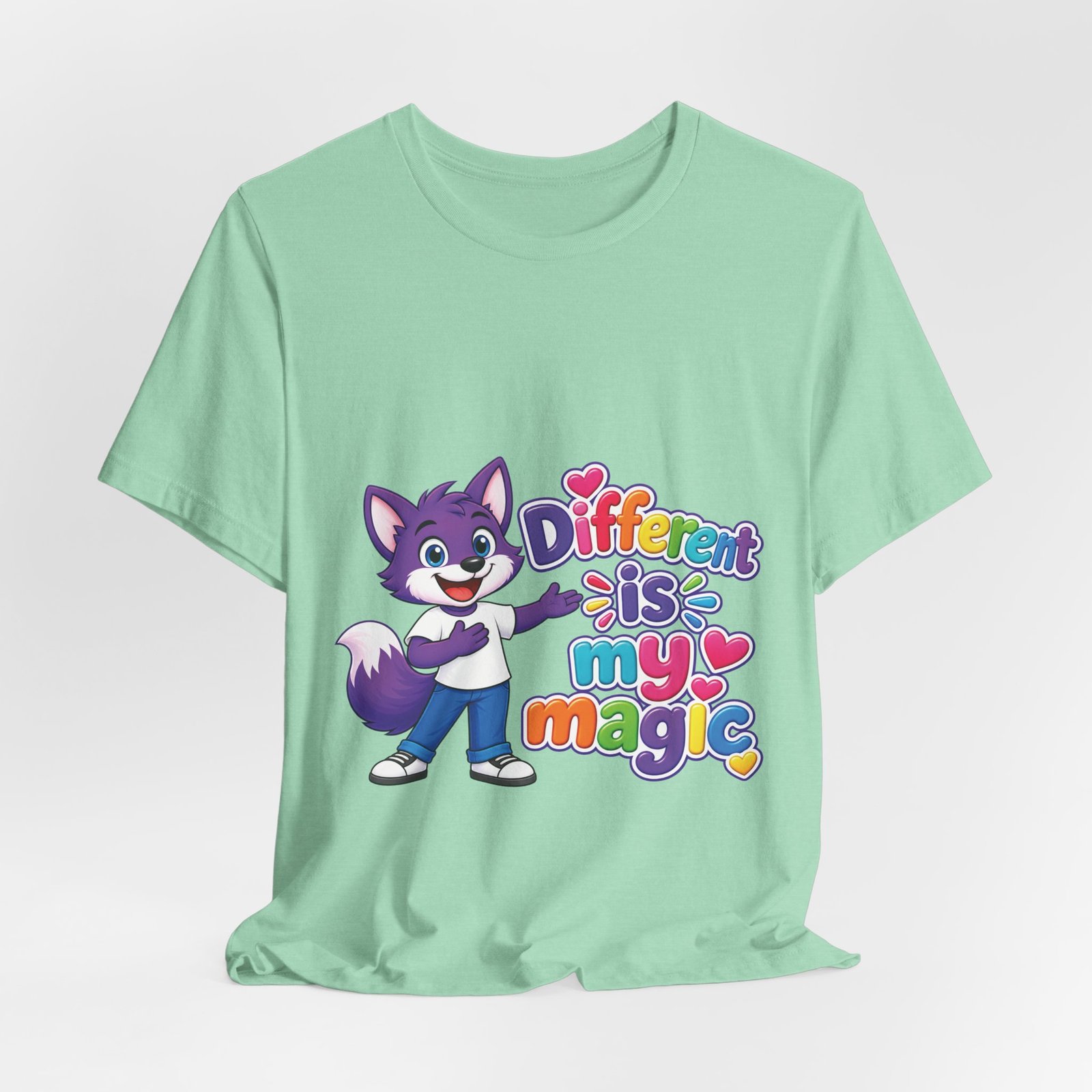 Different is My Magic T-Shirt — Unisex Jersey Short Sleeve Tee - Image 27