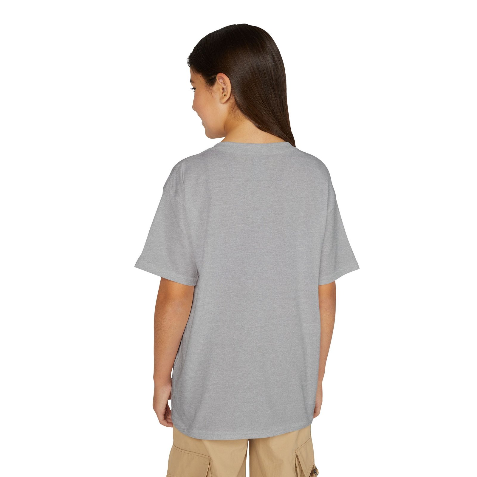 Youth DryBlend® T-Shirt — 'ORKY = Respect, Kindness, Yay' Cute Purple Fox - Image 16