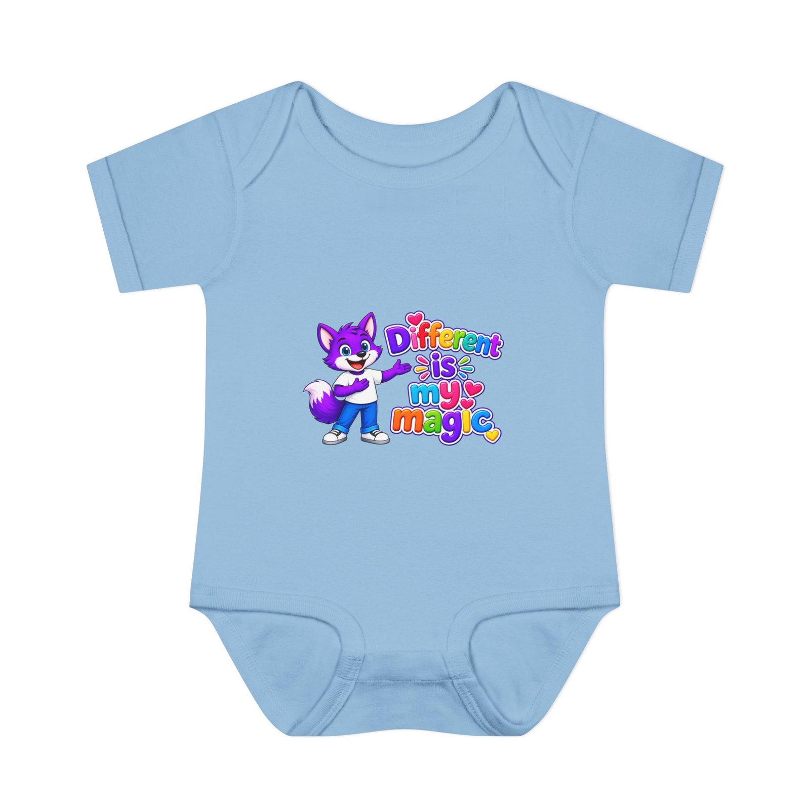 Infant Bodysuit - "Different Is My Magic" - Image 41