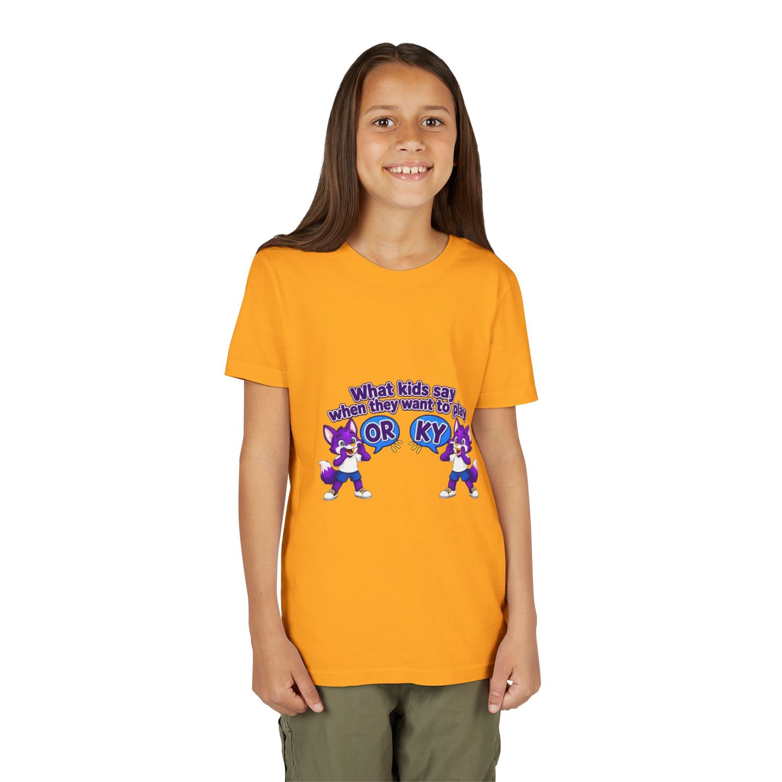 Youth Short Sleeve Tee — "What Kids Say " - Image 32