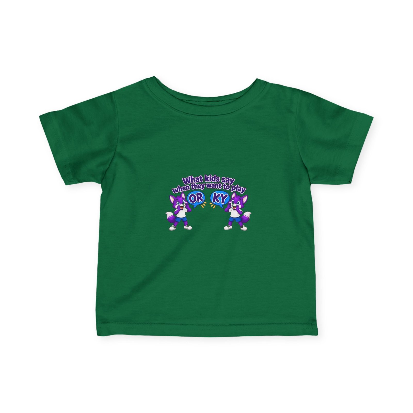 Infant Fine Jersey Tee — "What kids say " - Image 25