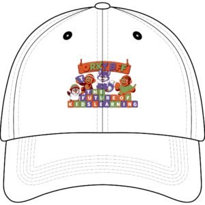 Youth Embroidered Baseball Cap – 'The Future of Kids Learning'