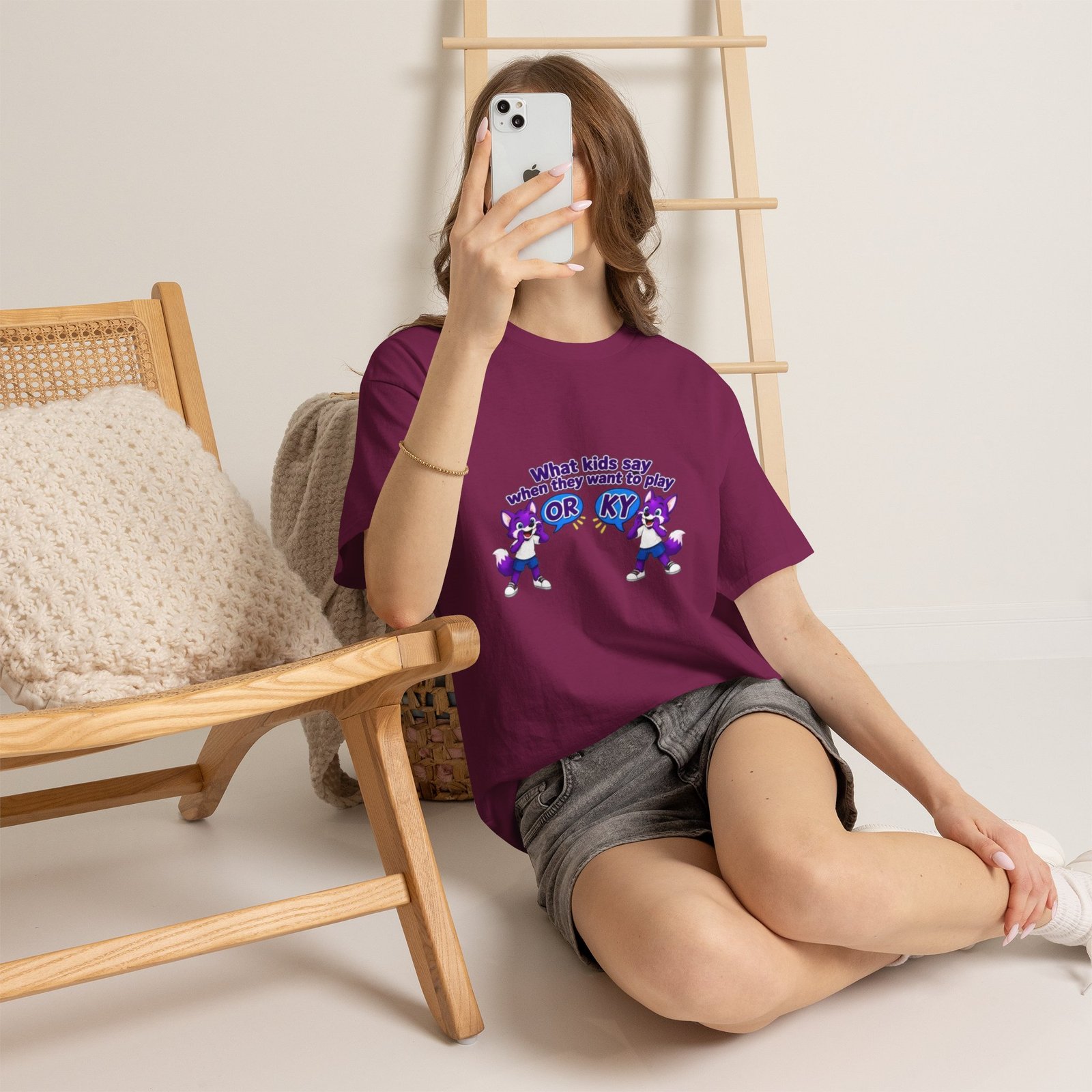 Unisex Heavy Cotton Tee — “What kids say" - Image 48