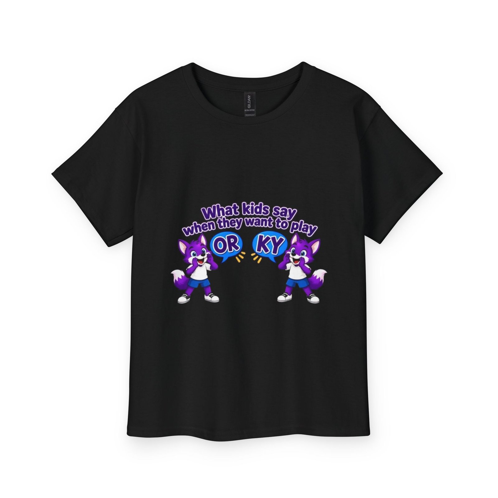 Youth Ultra Cotton Tee — "What kids say " - Image 7