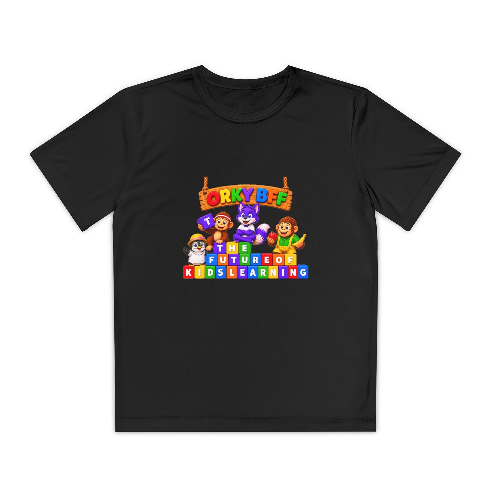 Youth Competitor Tee — 'The Future Kids Learning' - Image 13