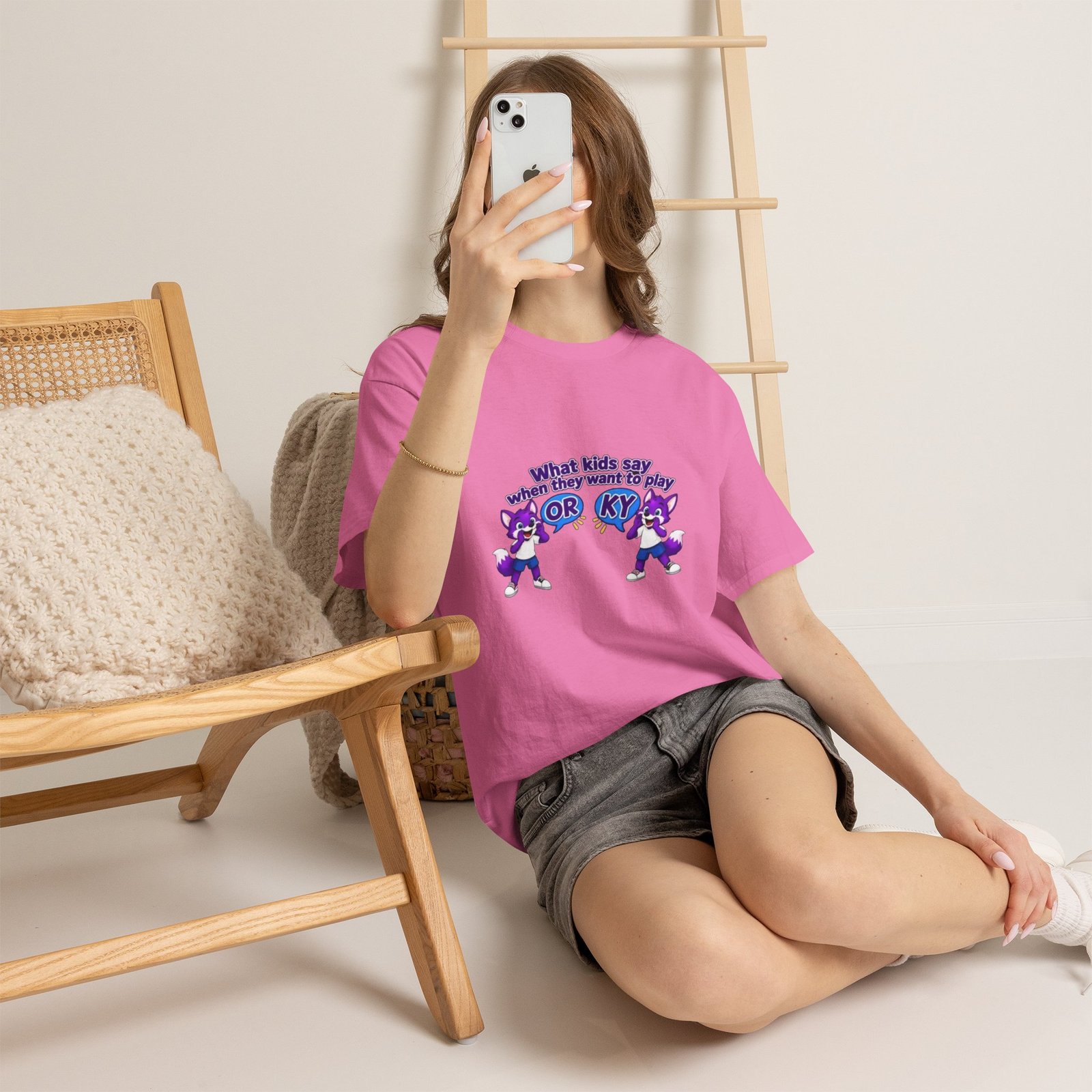 Unisex Heavy Cotton Tee — “What kids say" - Image 40