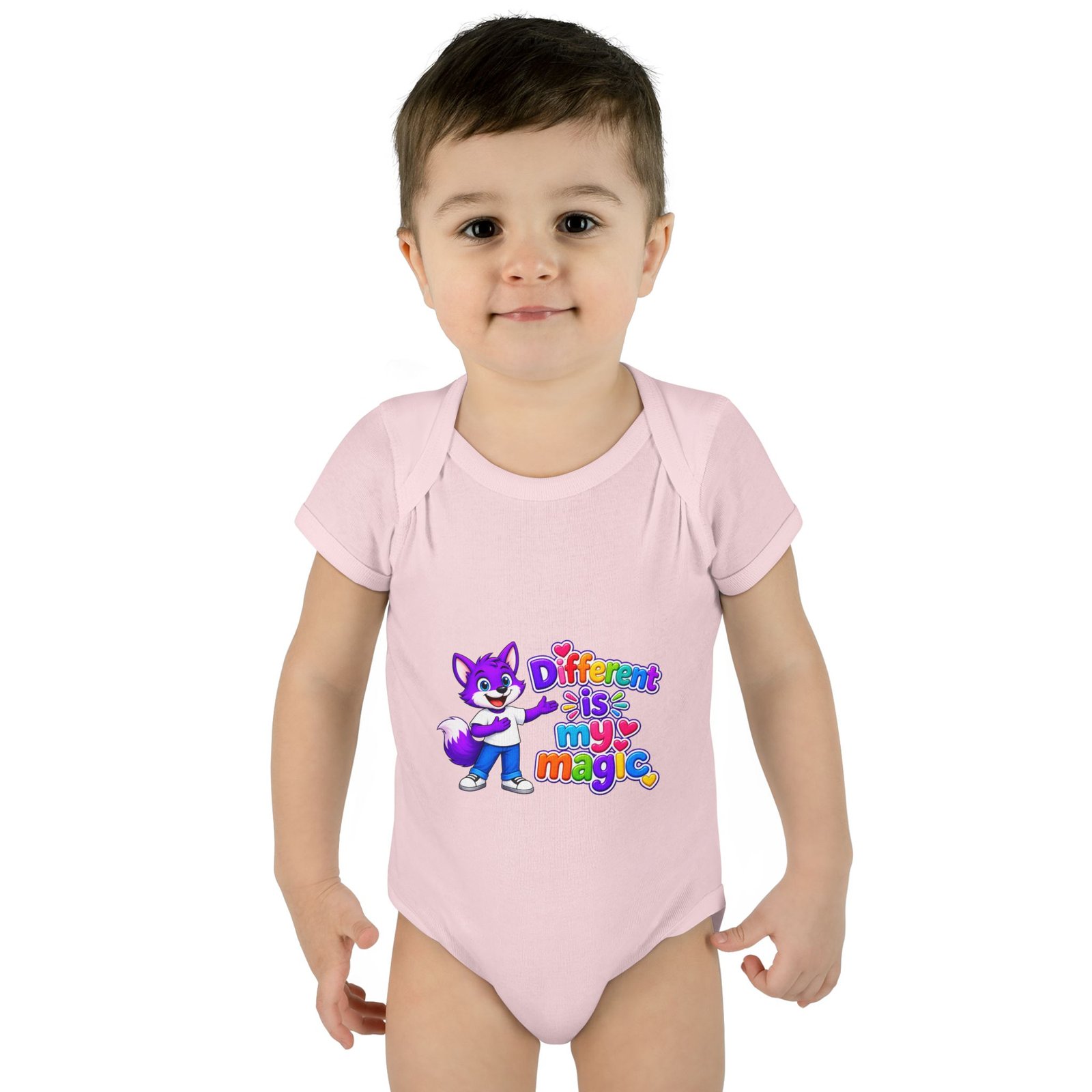 Infant Bodysuit - "Different Is My Magic" - Image 79