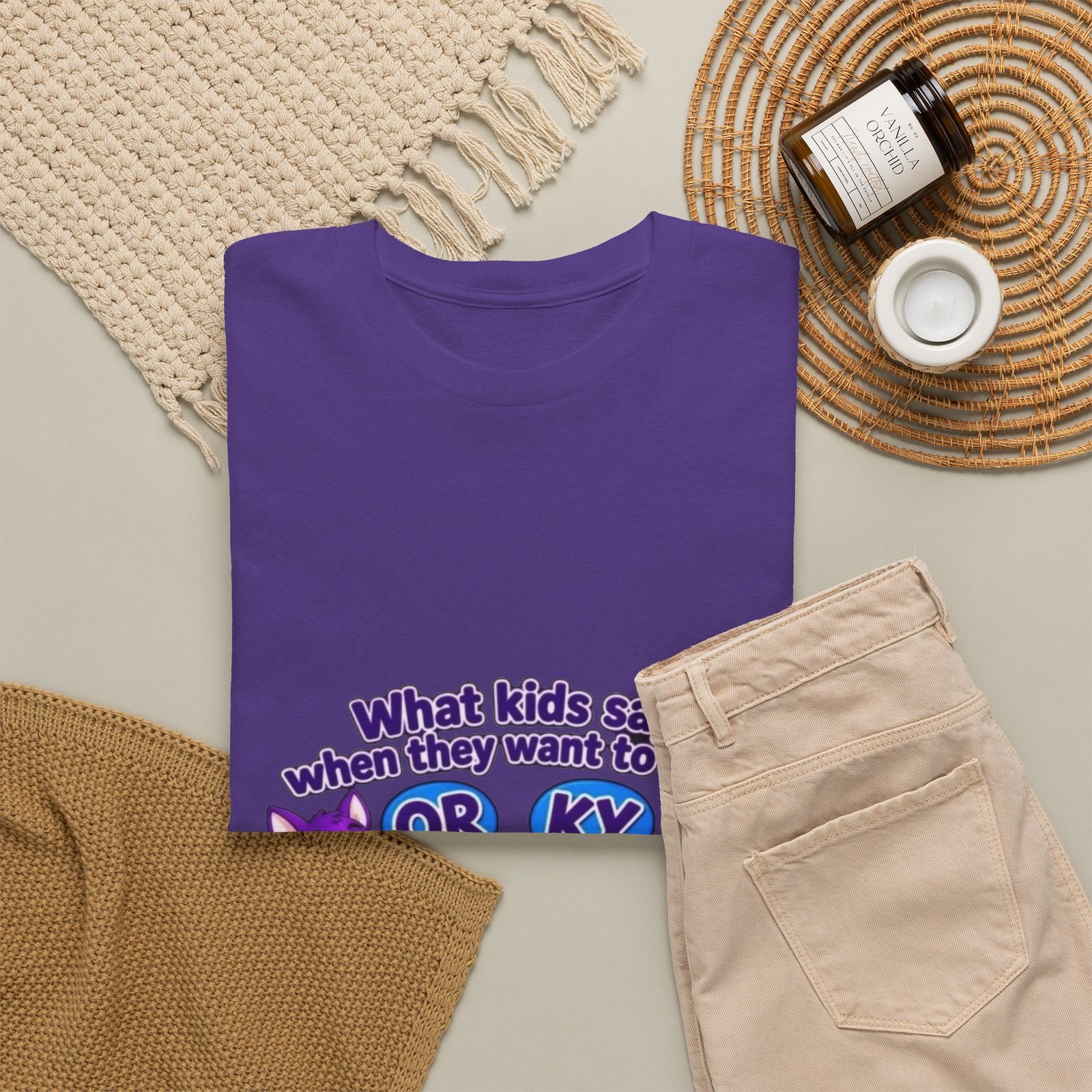 Unisex Heavy Cotton Tee — “What kids say" - Image 27