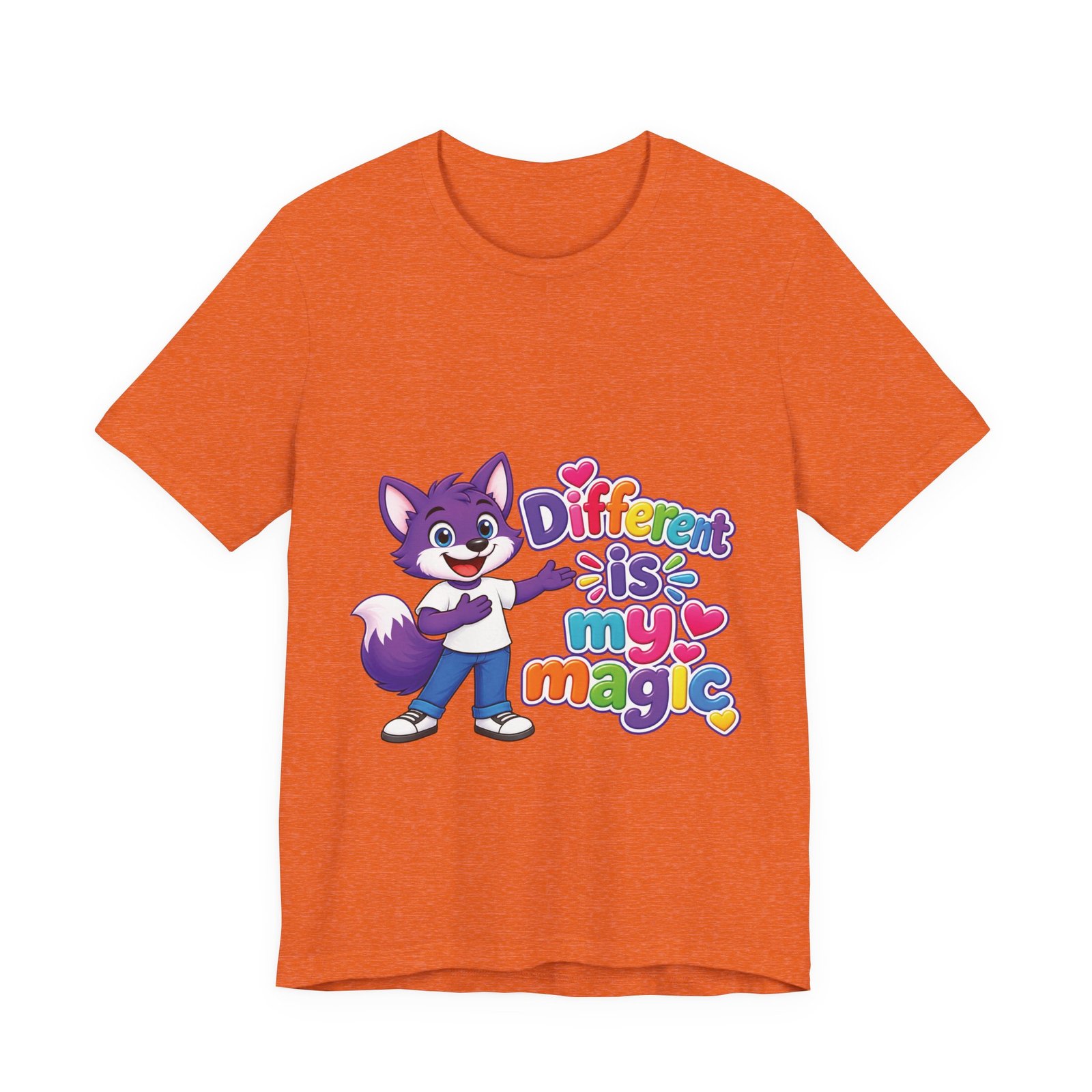 Different is My Magic T-Shirt — Unisex Jersey Short Sleeve Tee - Image 6