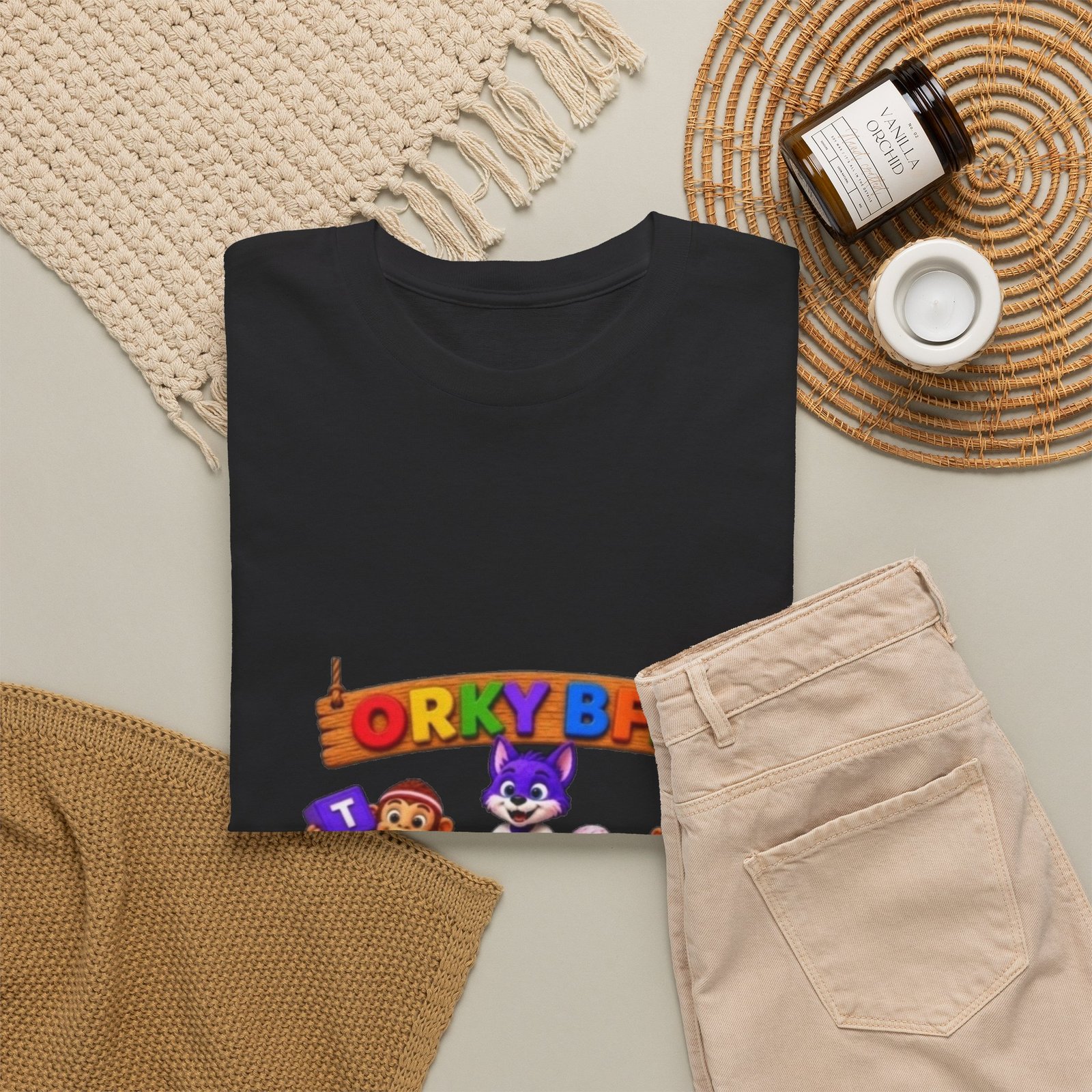 Unisex Heavy Cotton Tee — "ORKYBFF: The Future of Kids Learning" - Image 7