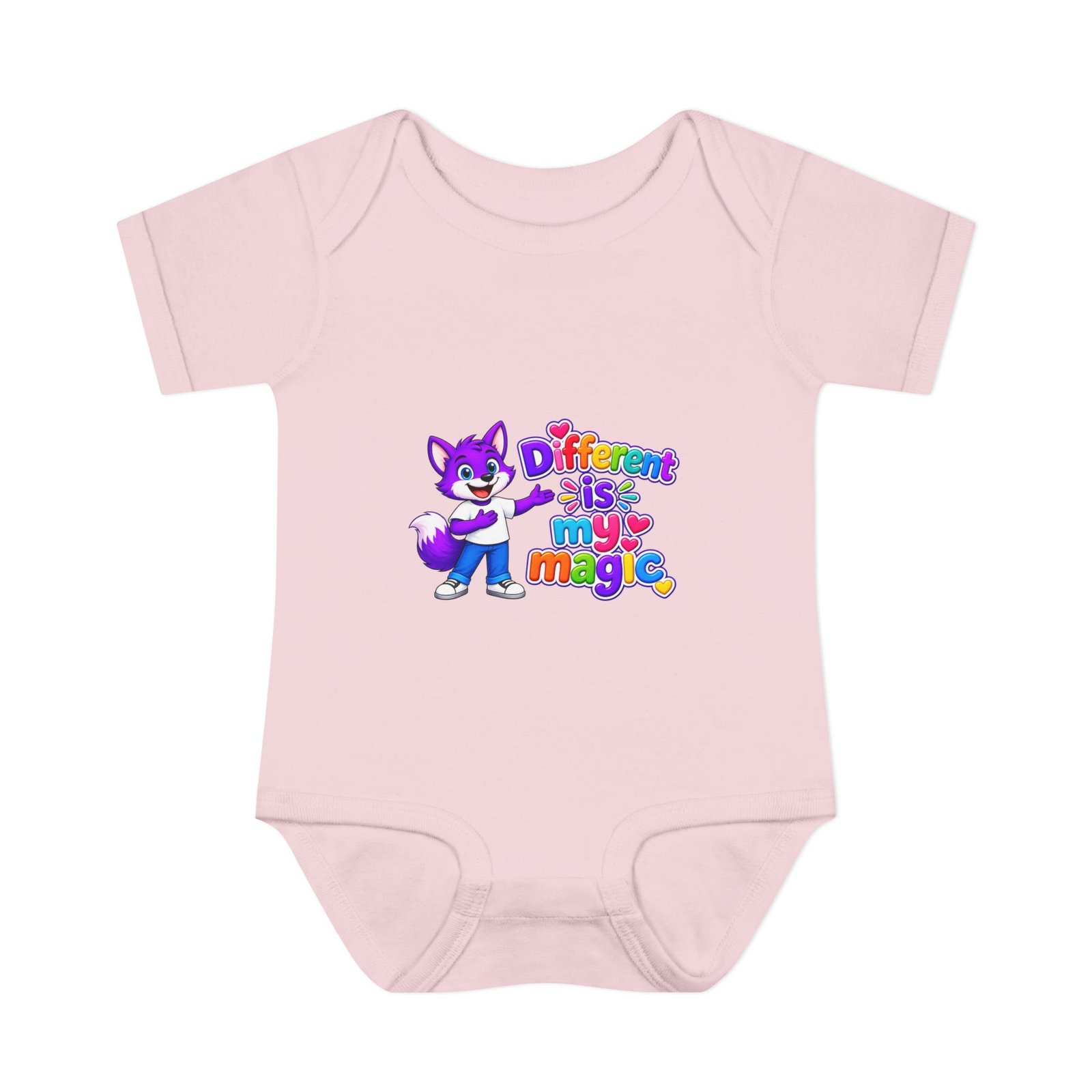 Infant Bodysuit - "Different Is My Magic" - Image 77