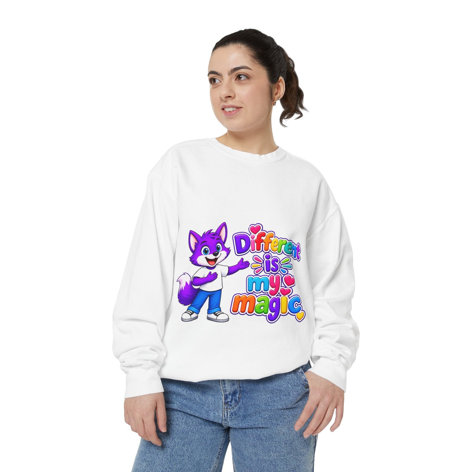 Different Is My Magic Sweatshirt - Image 5