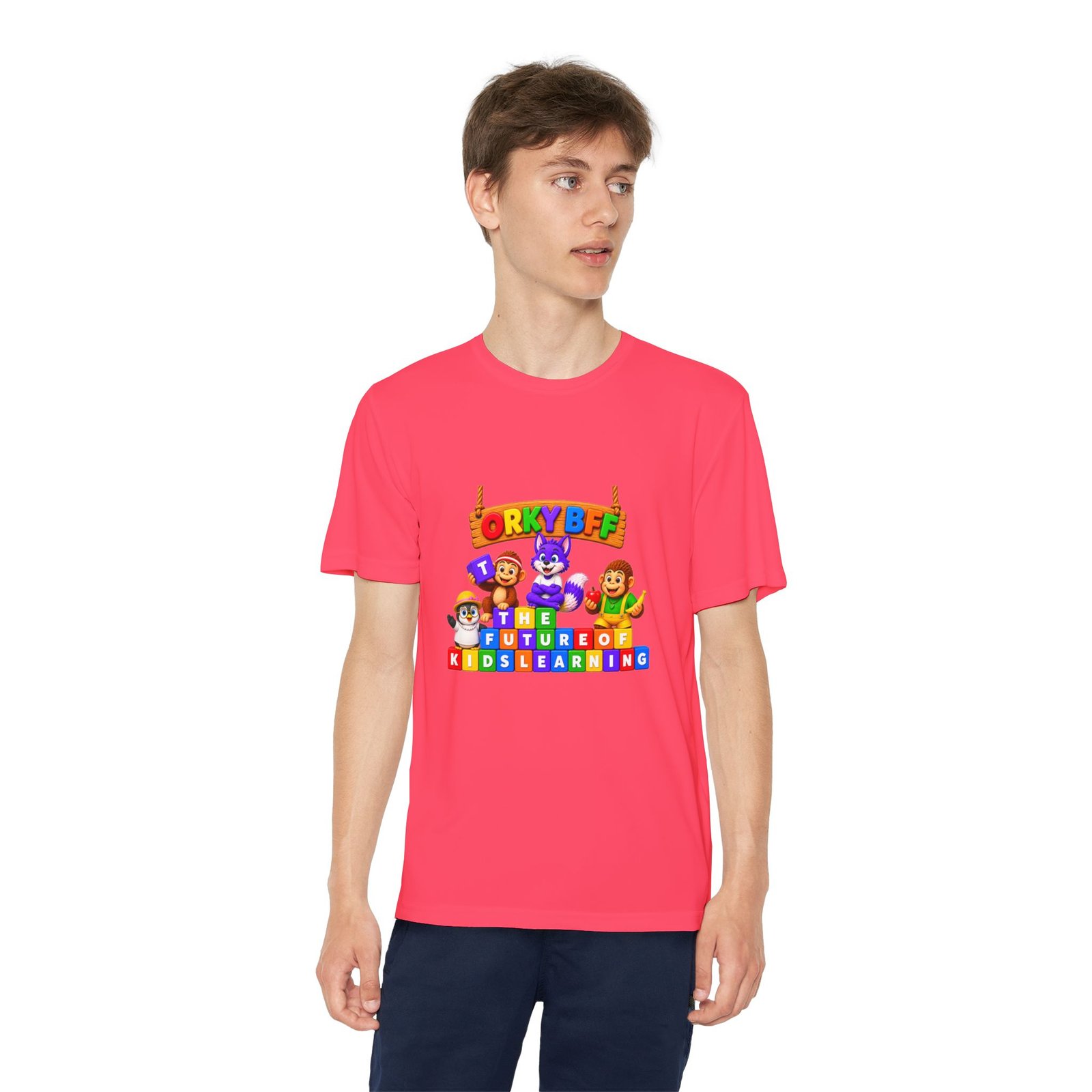 Youth Competitor Tee — 'The Future Kids Learning' - Image 79
