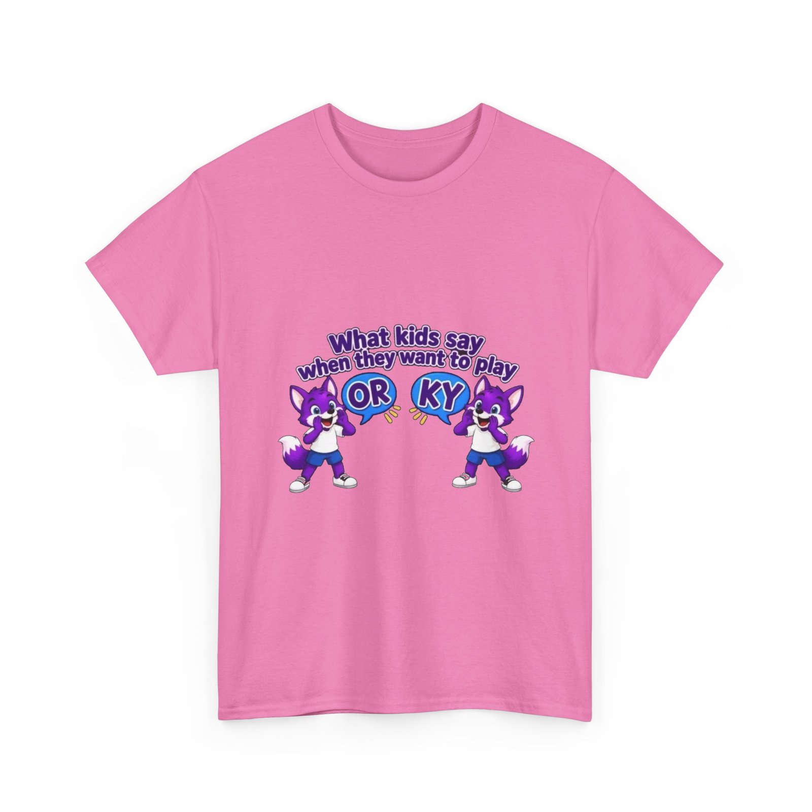 Unisex Heavy Cotton Tee — “What kids say" - Image 37