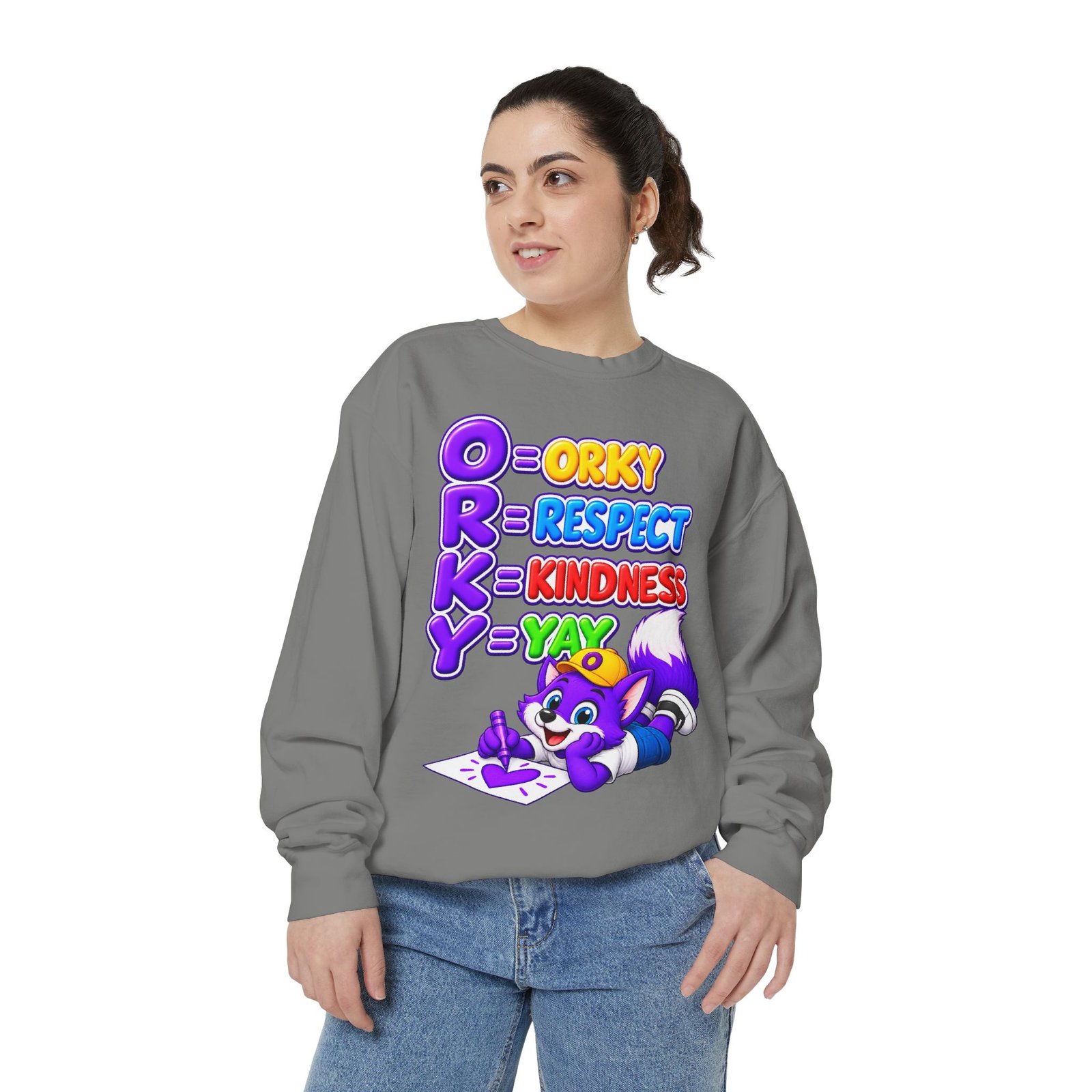 Orky Respect Kindness Sweatshirt - Image 29