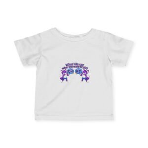 Infant Fine Jersey Tee — "What kids say "