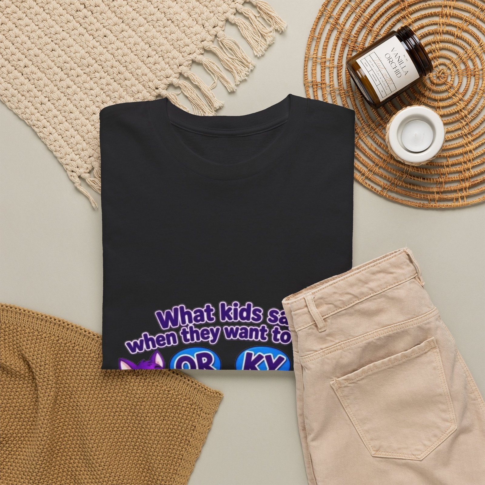 Unisex Heavy Cotton Tee — “What kids say" - Image 7