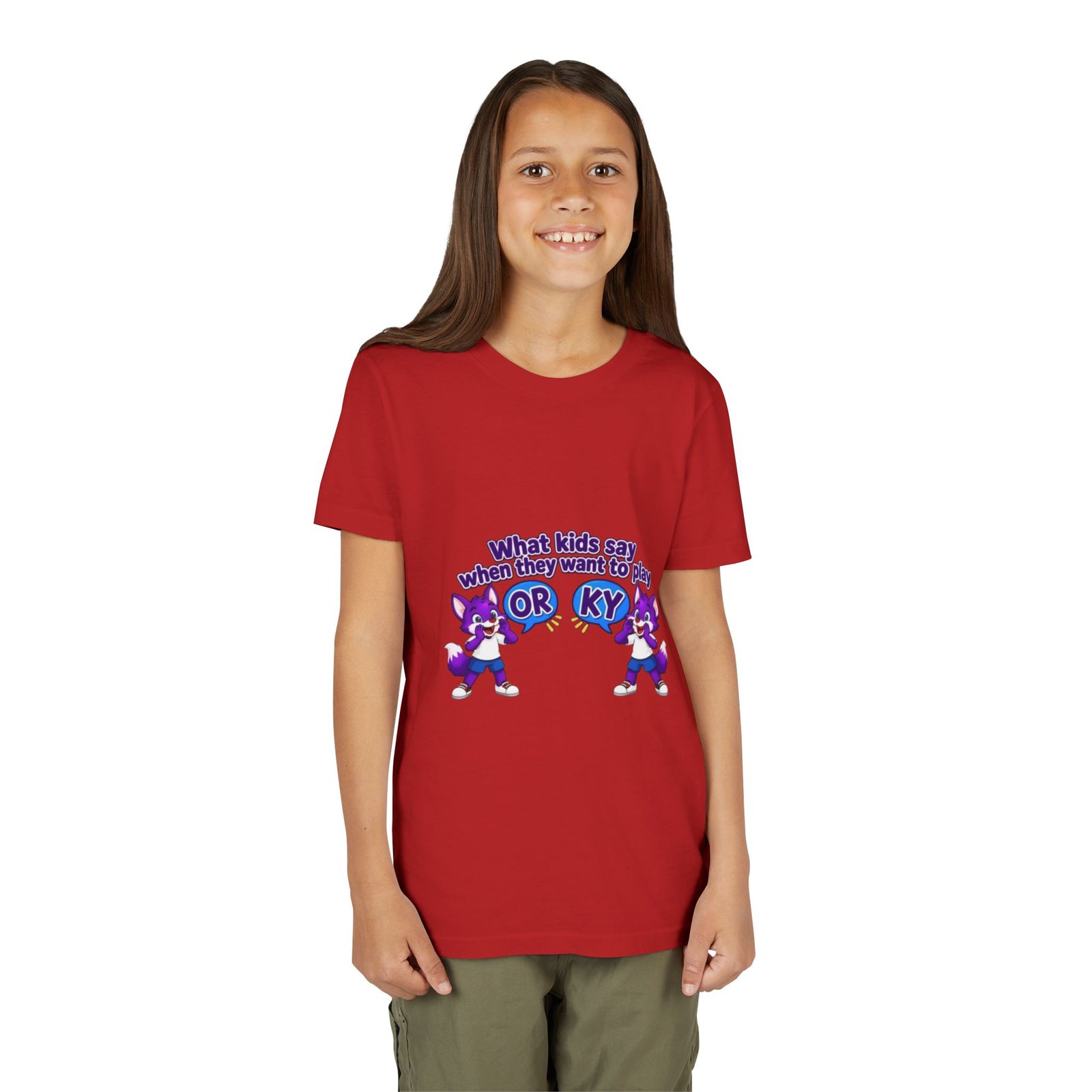 Youth Short Sleeve Tee — "What Kids Say " - Image 104