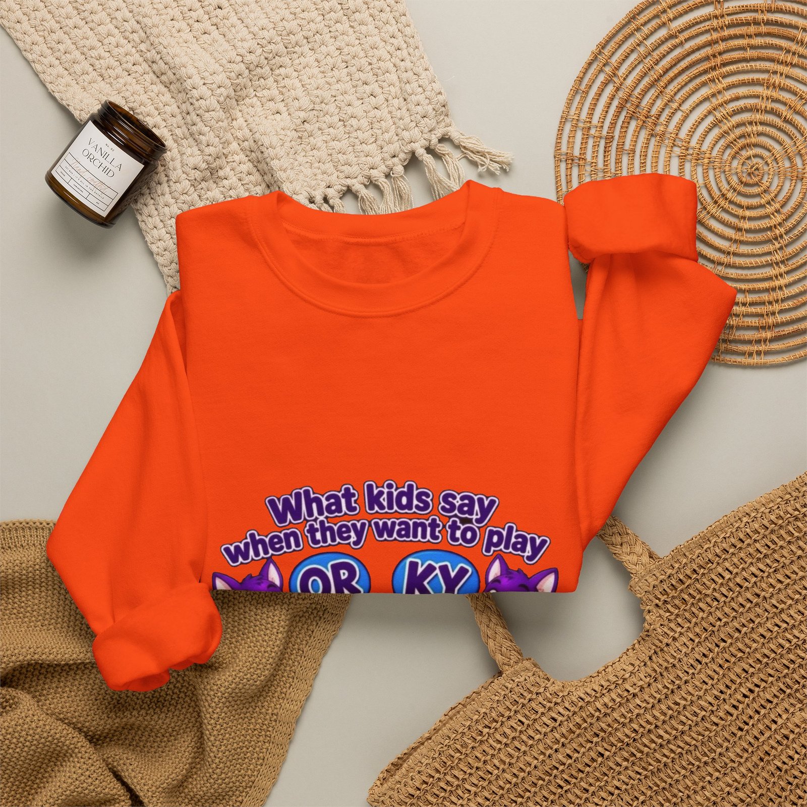 Unisex Heavy Blend™ Crewneck Sweatshirt - 'What Kids Say ' - Image 29