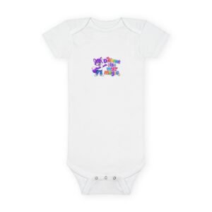 Baby Short Sleeve Onesie® – "Different is My magic"