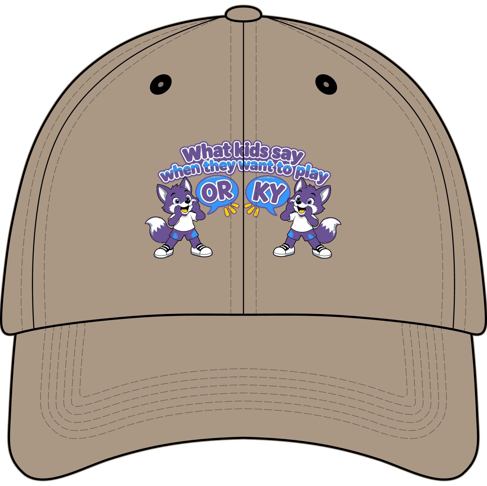 Youth Baseball Cap — 'What Kids Say " - Image 13
