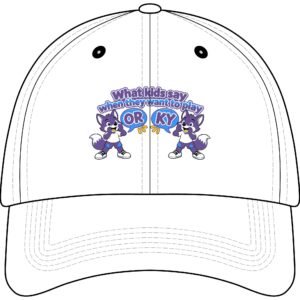 Youth Baseball Cap — 'What Kids Say "