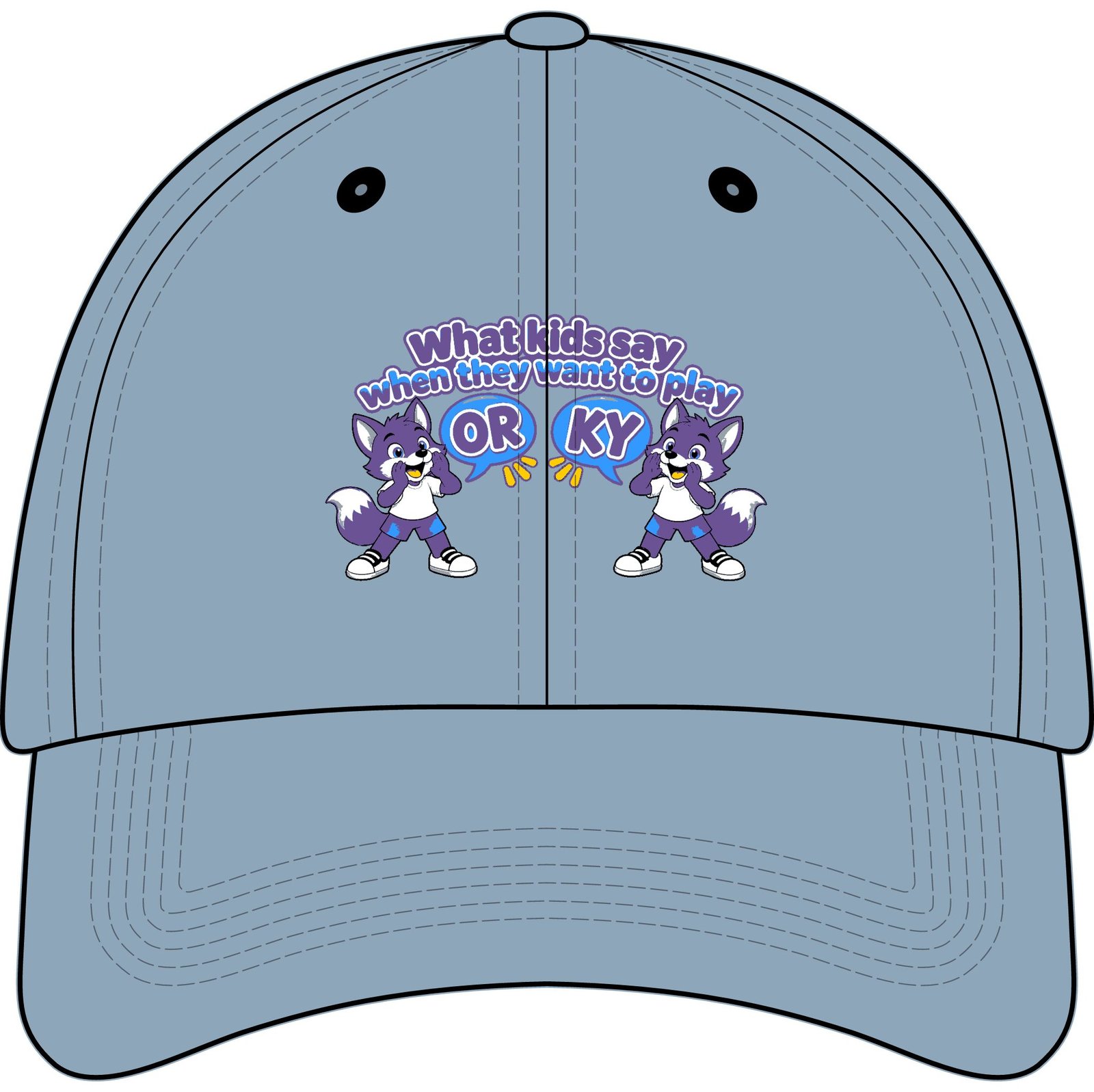 Youth Baseball Cap — 'What Kids Say " - Image 17