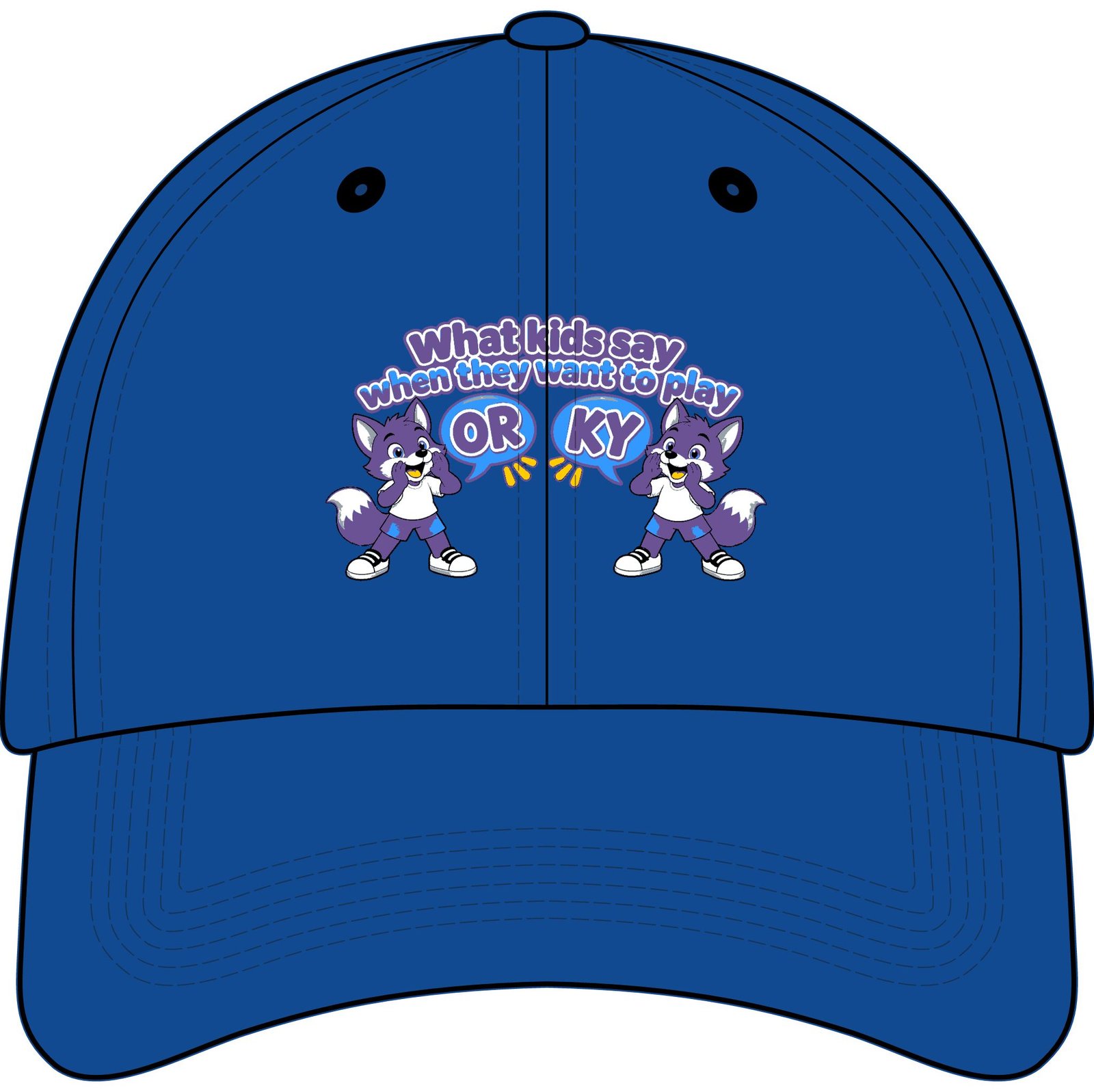 Youth Baseball Cap — 'What Kids Say " - Image 21