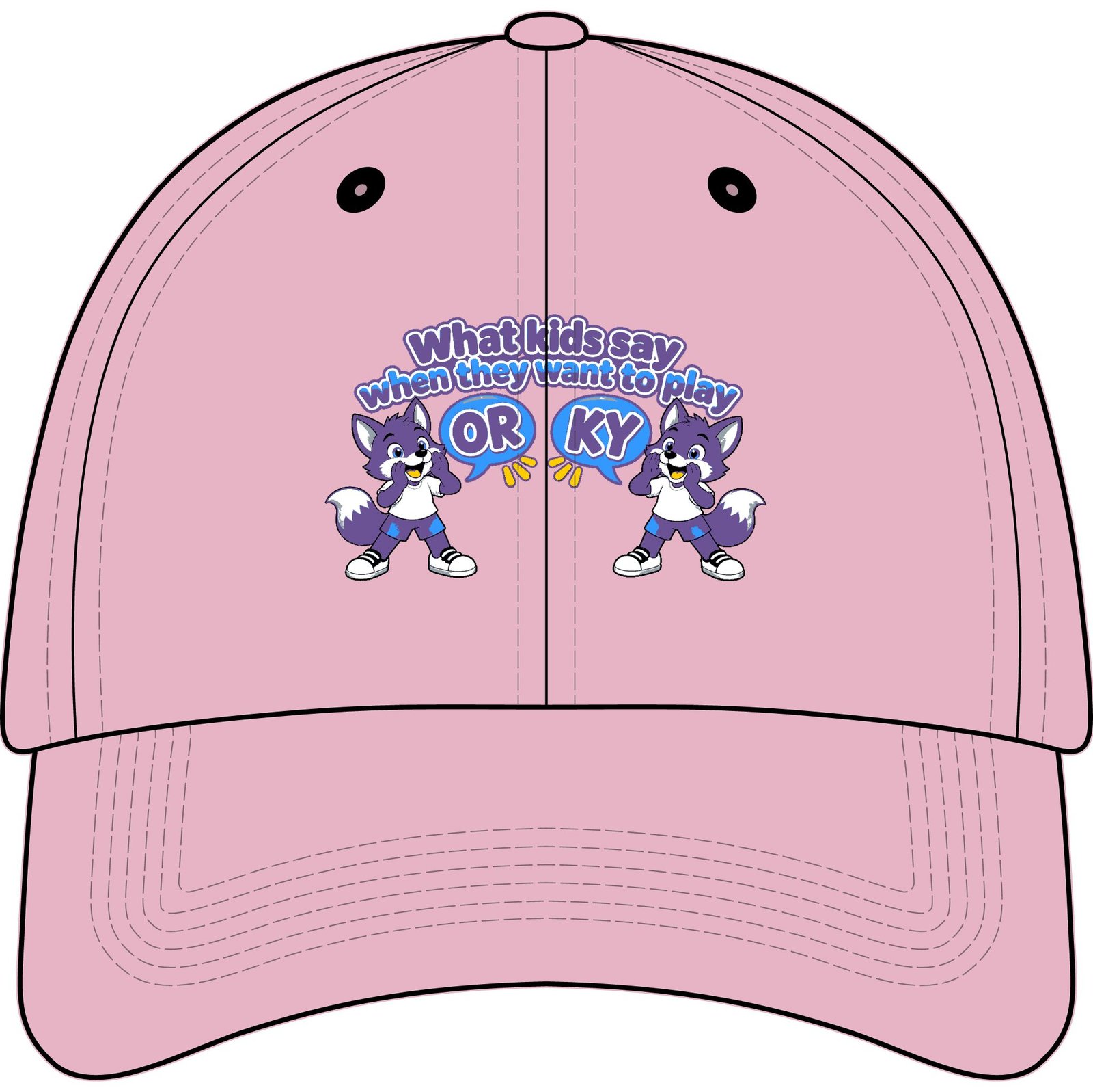 Youth Baseball Cap — 'What Kids Say " - Image 29