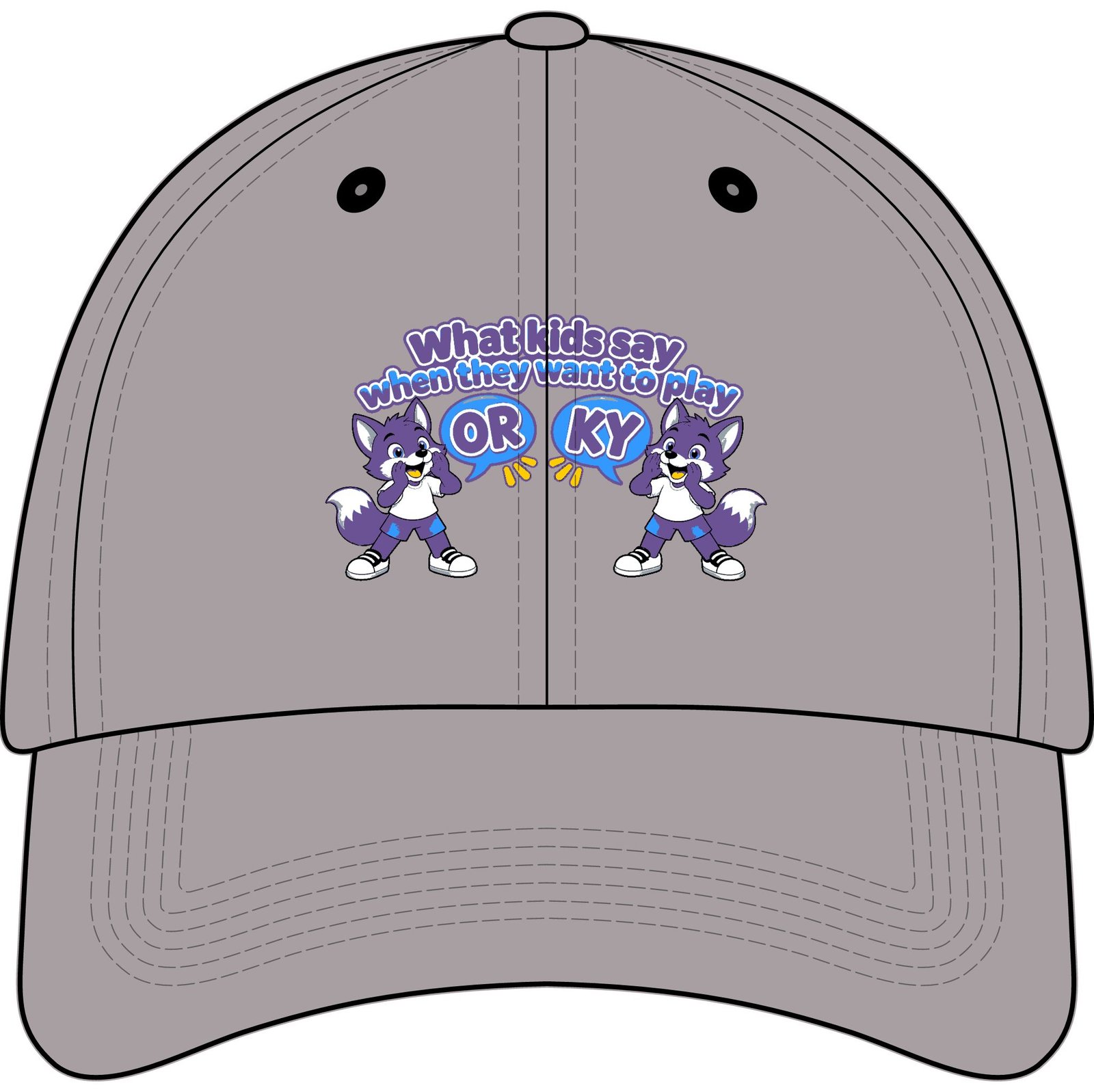 Youth Baseball Cap — 'What Kids Say " - Image 33