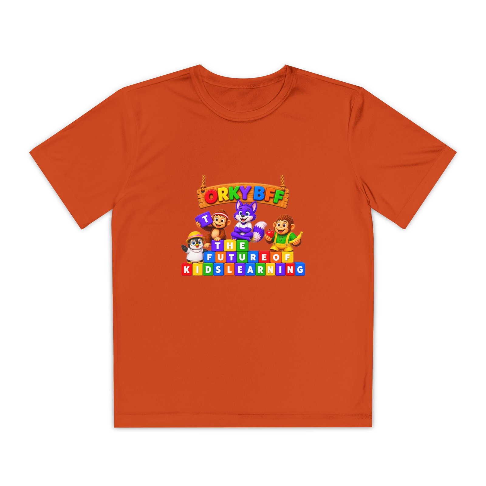 Youth Competitor Tee — 'The Future Kids Learning' - Image 25