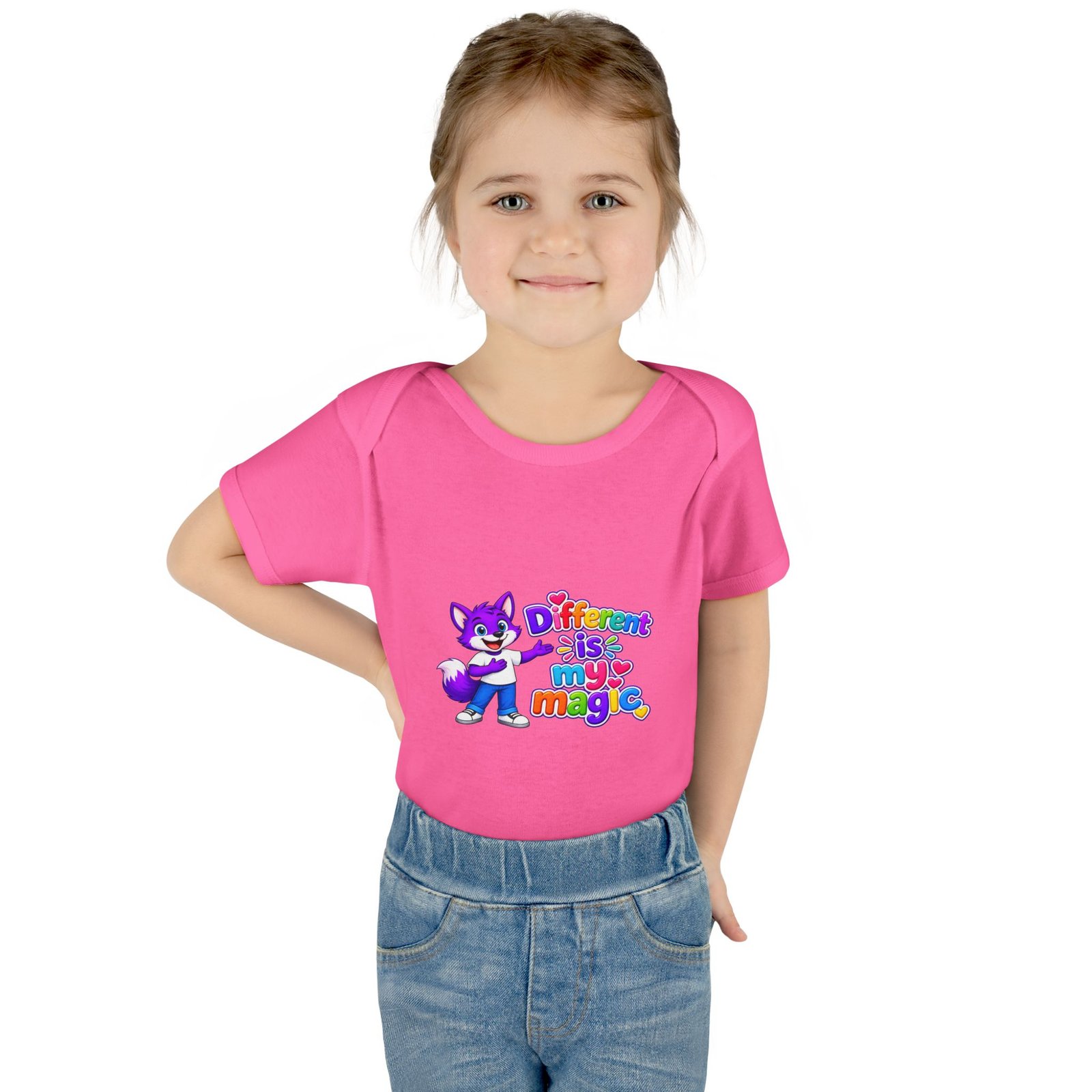 Infant Bodysuit - "Different Is My Magic" - Image 68