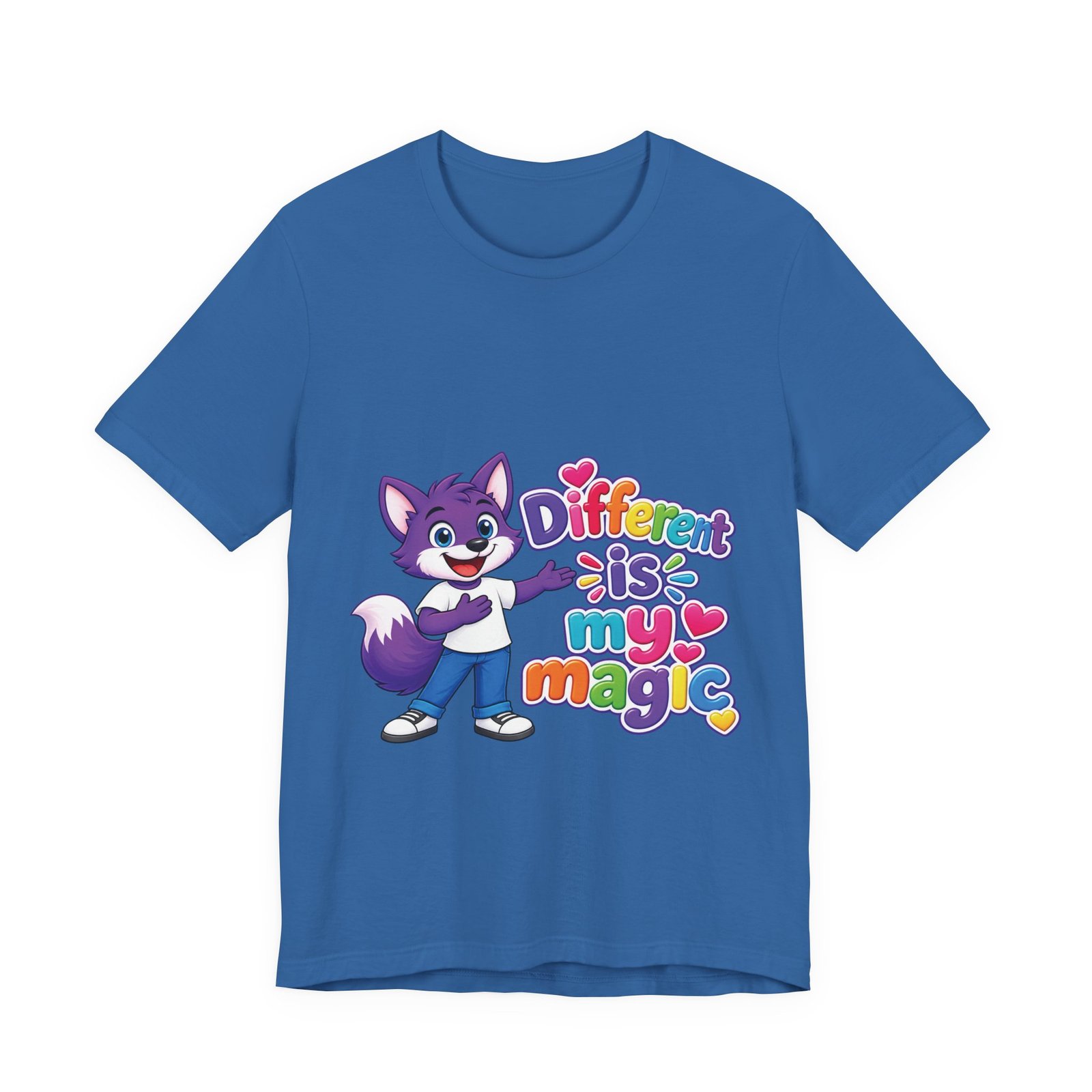 Different is My Magic T-Shirt — Unisex Jersey Short Sleeve Tee - Image 36