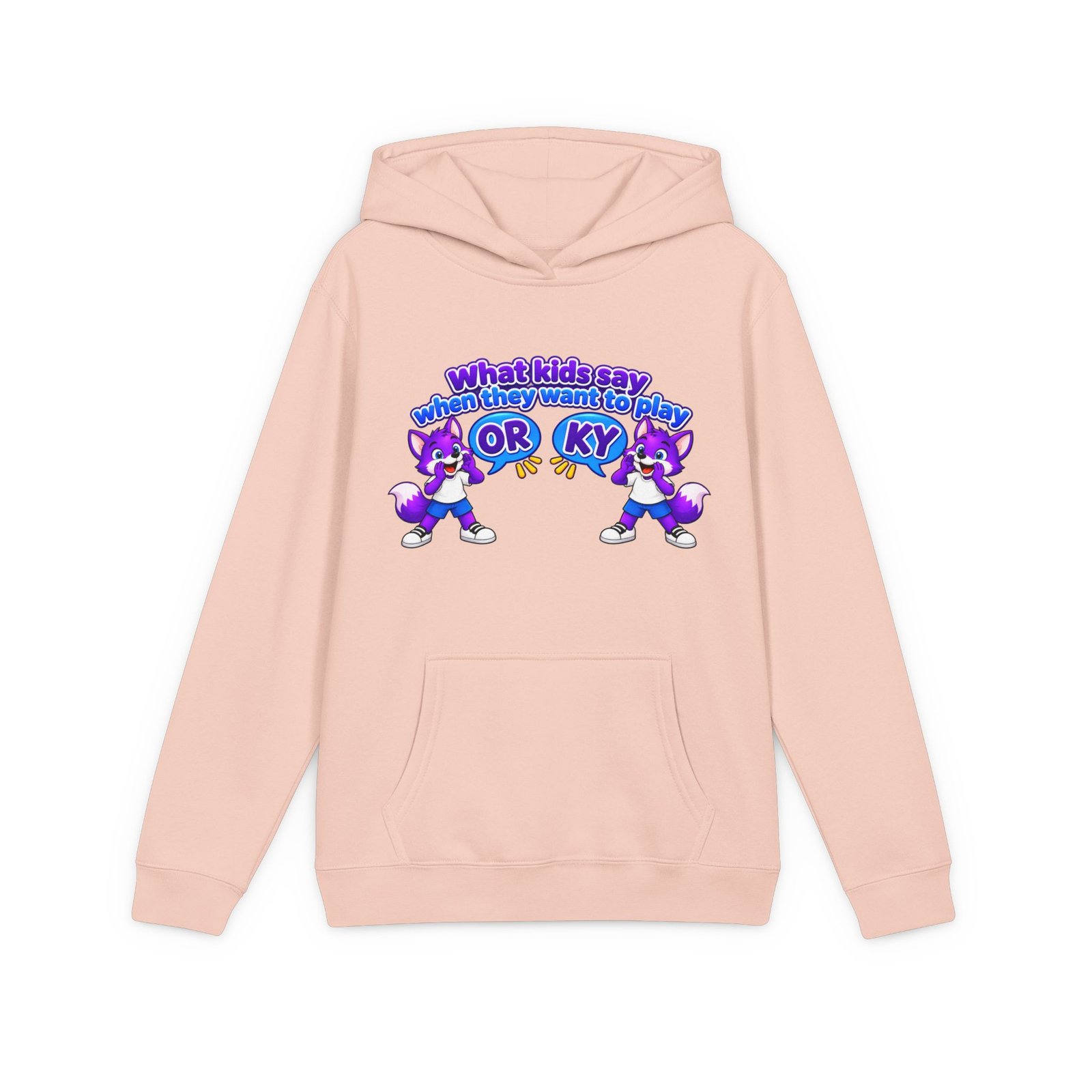 Youth V.I.T.™ Fleece Hoodie— 'What Kids Say" - Image 3