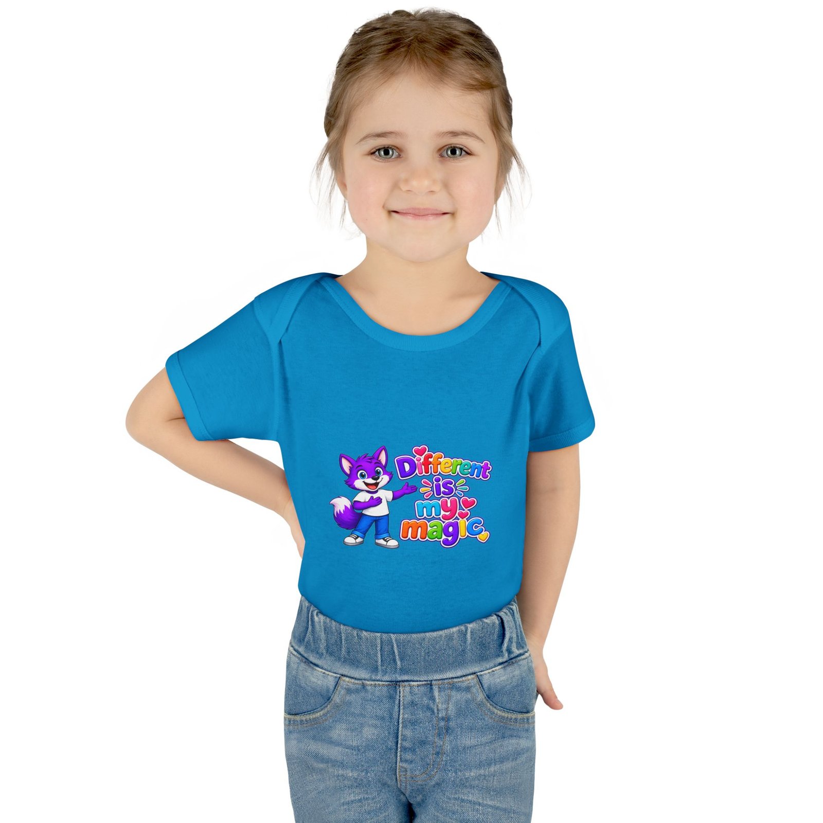 Infant Bodysuit - "Different Is My Magic" - Image 48