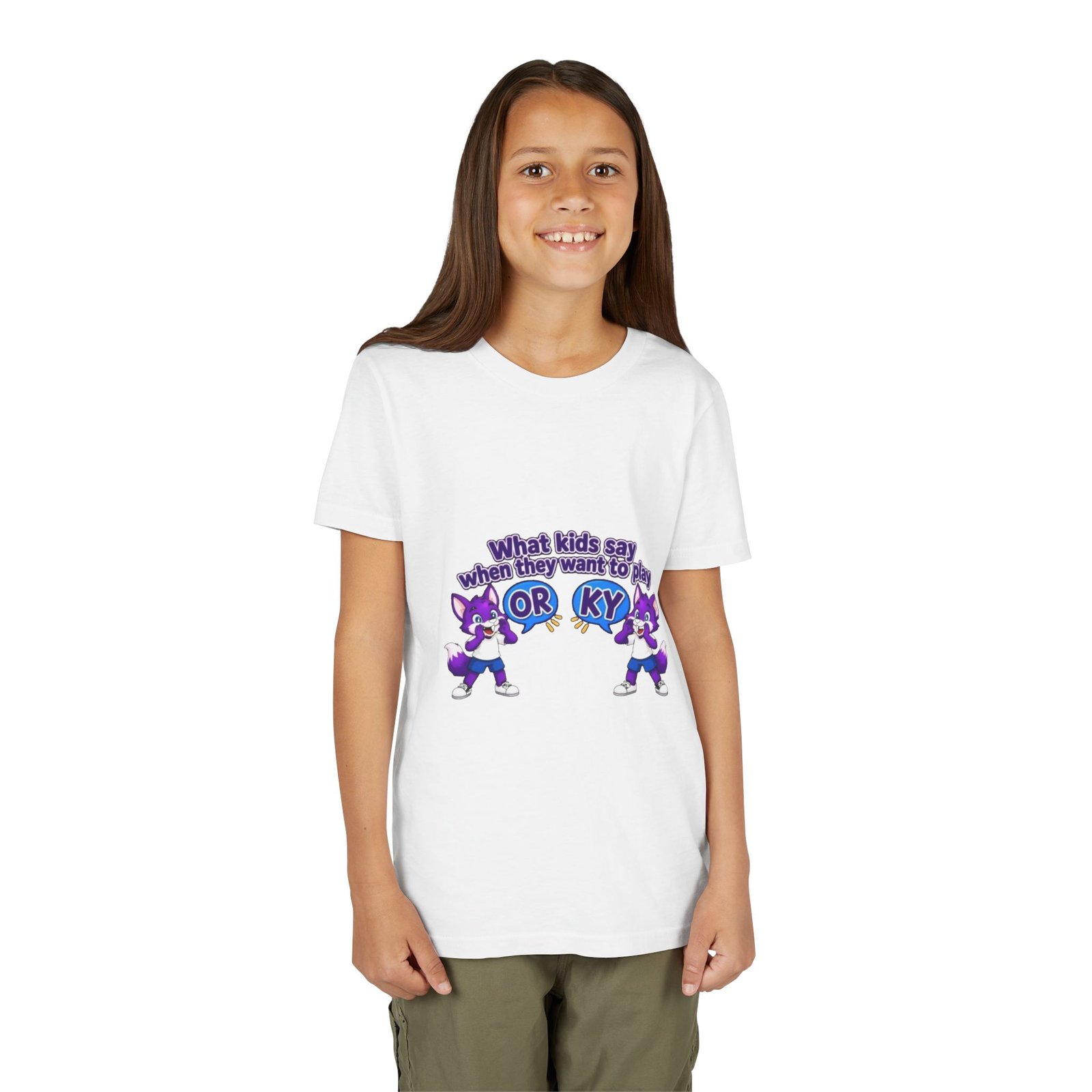 Youth Short Sleeve Tee — "What Kids Say " - Image 4