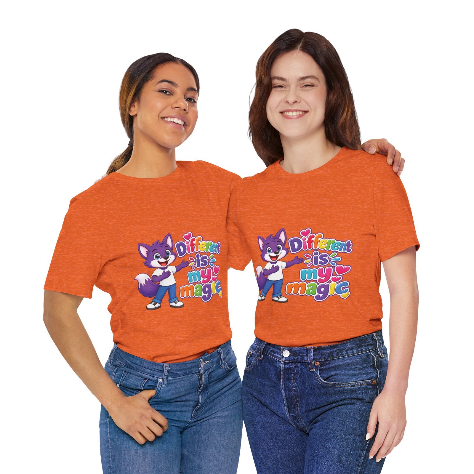 Different is My Magic T-Shirt — Unisex Jersey Short Sleeve Tee - Image 10