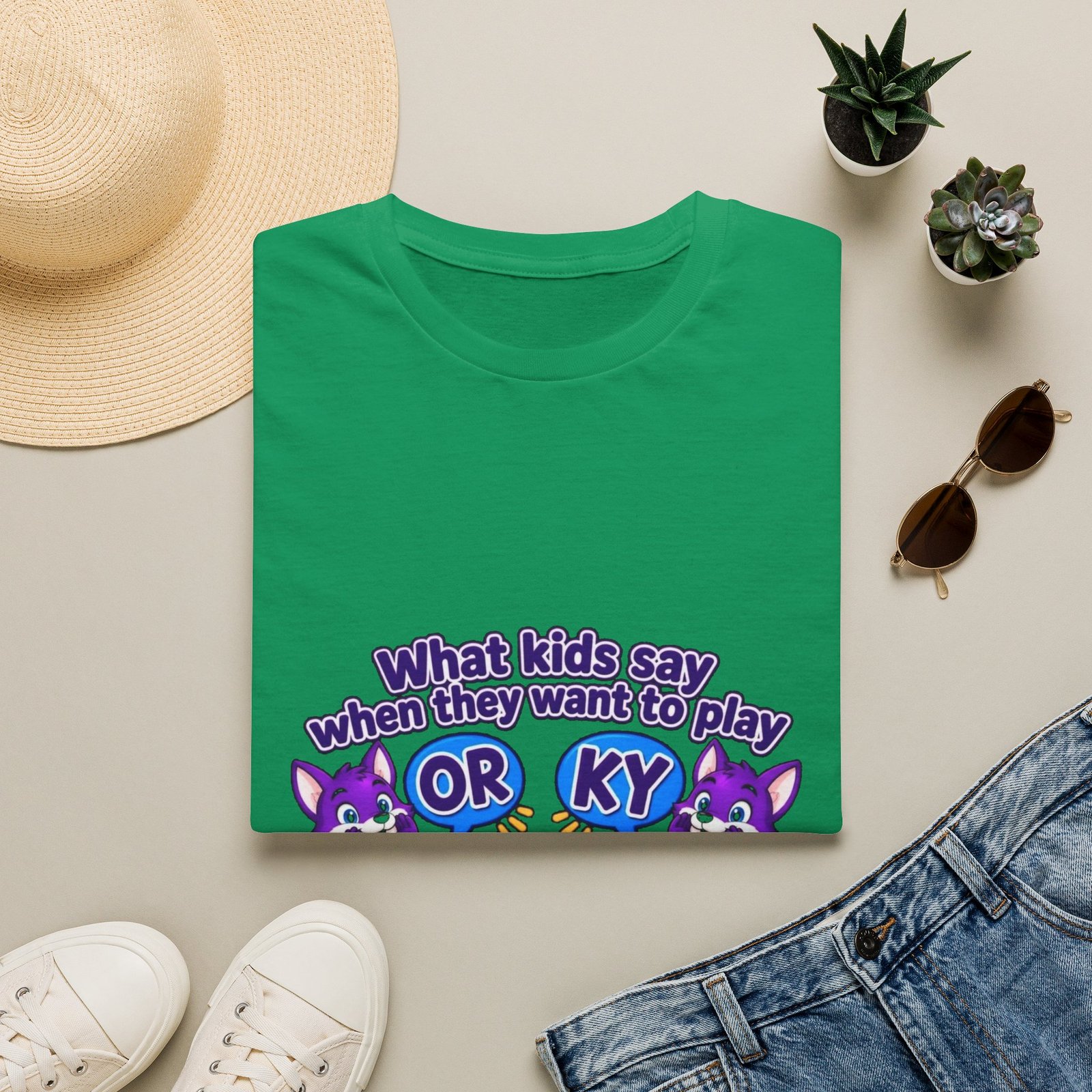 Unisex Softstyle T-Shirt — "What kids say when they want to play" - Image 21